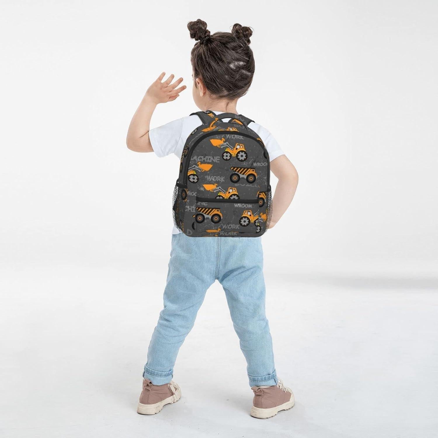Mochila Infantil Impermeable Camión 34x29x20cm para Niños
