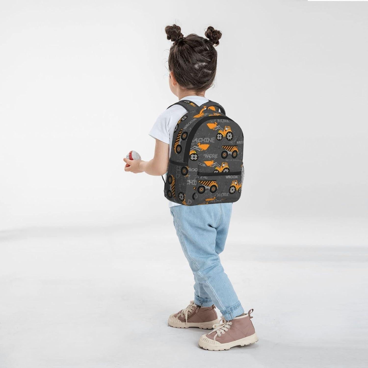 Mochila Infantil Impermeable Camión 34x29x20cm para Niños