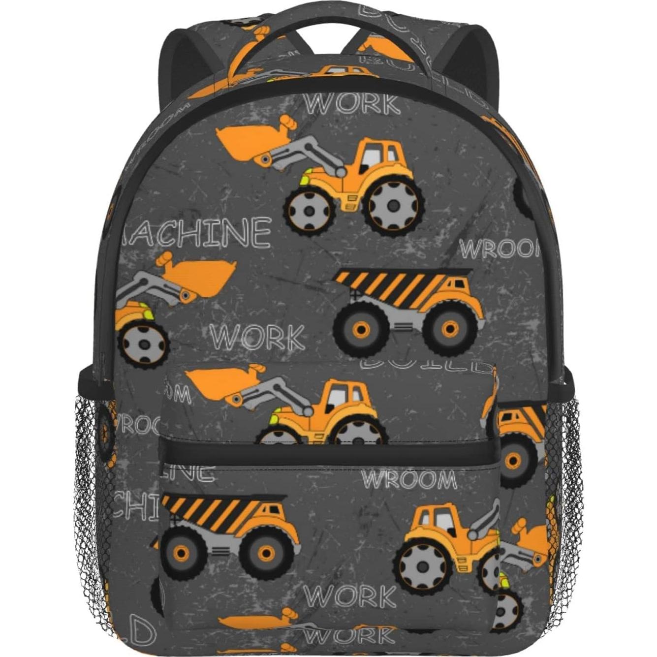Mochila Infantil Impermeable Camión 34x29x20cm para Niños