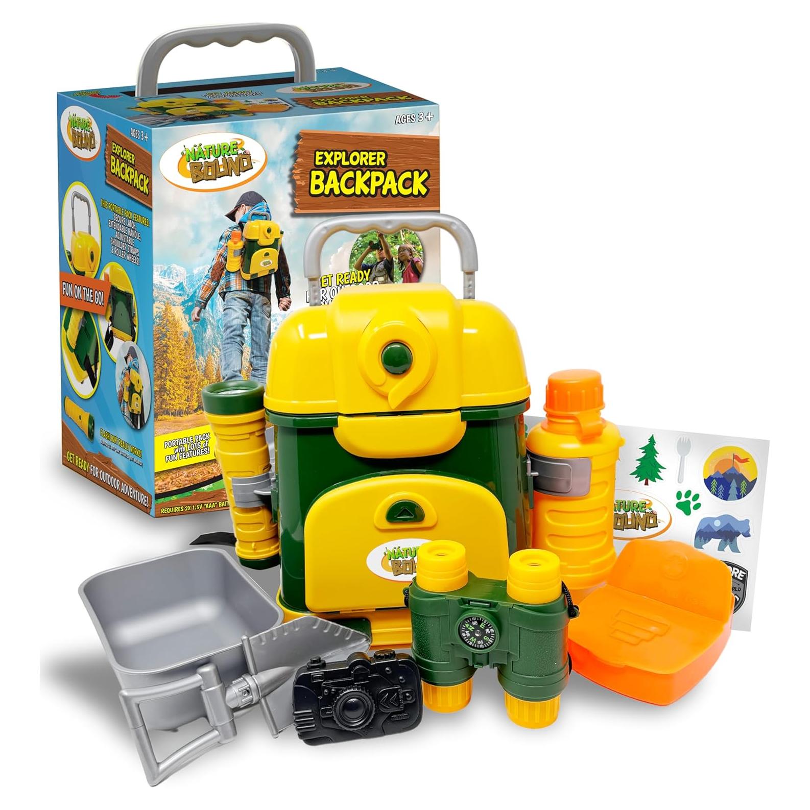 Mochila Exploradora Nature Bound 9 Piezas para Niños