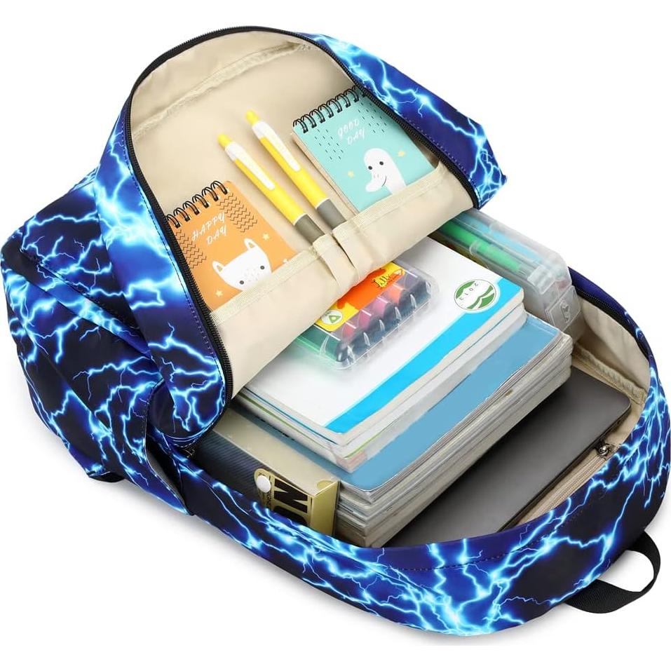 Mochila Escolar para Niños RBYGPL Impermeable 30x14x44 cm