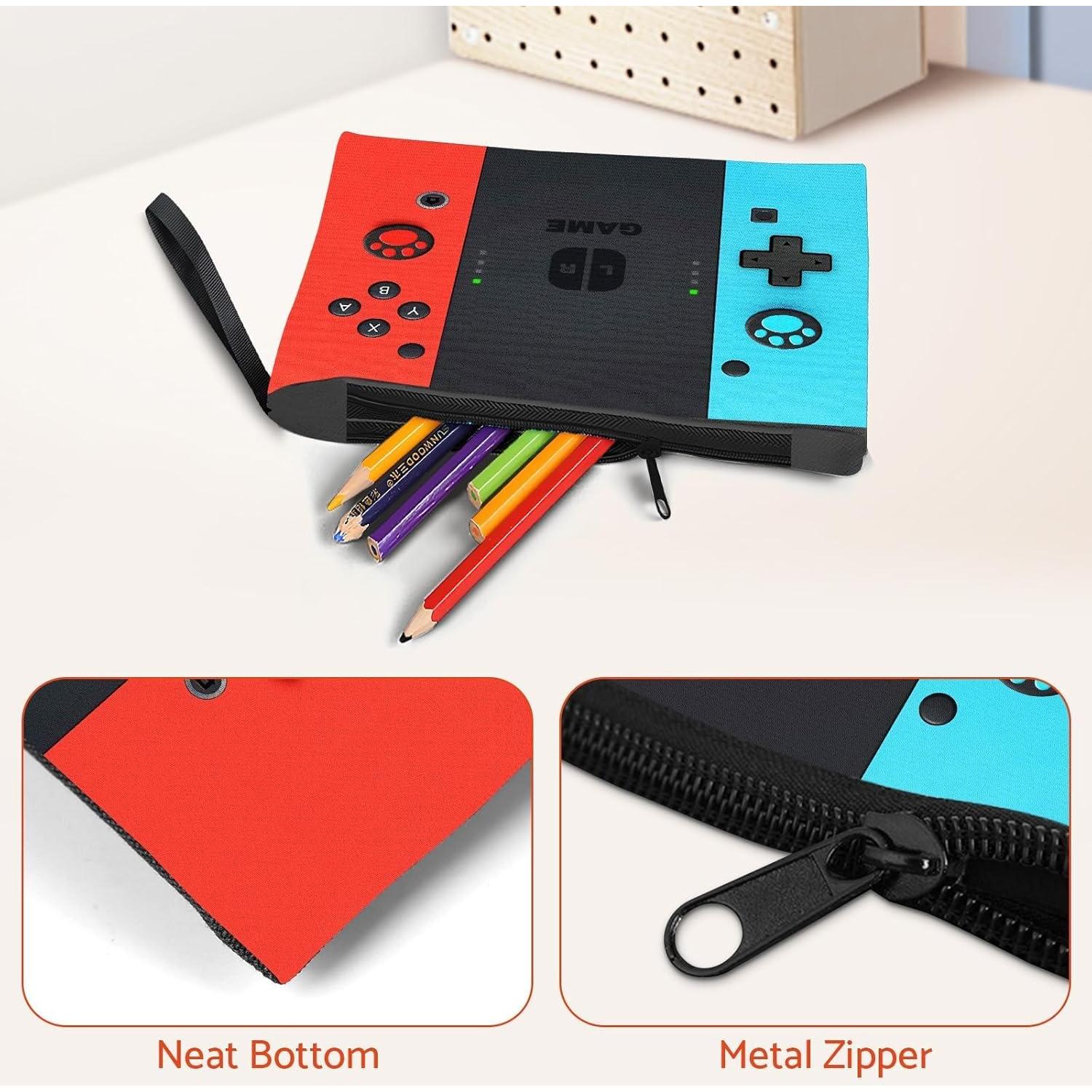 Mochila Escolar Gamer HFHTDC 3 en 1 con Lonchera y Estuche