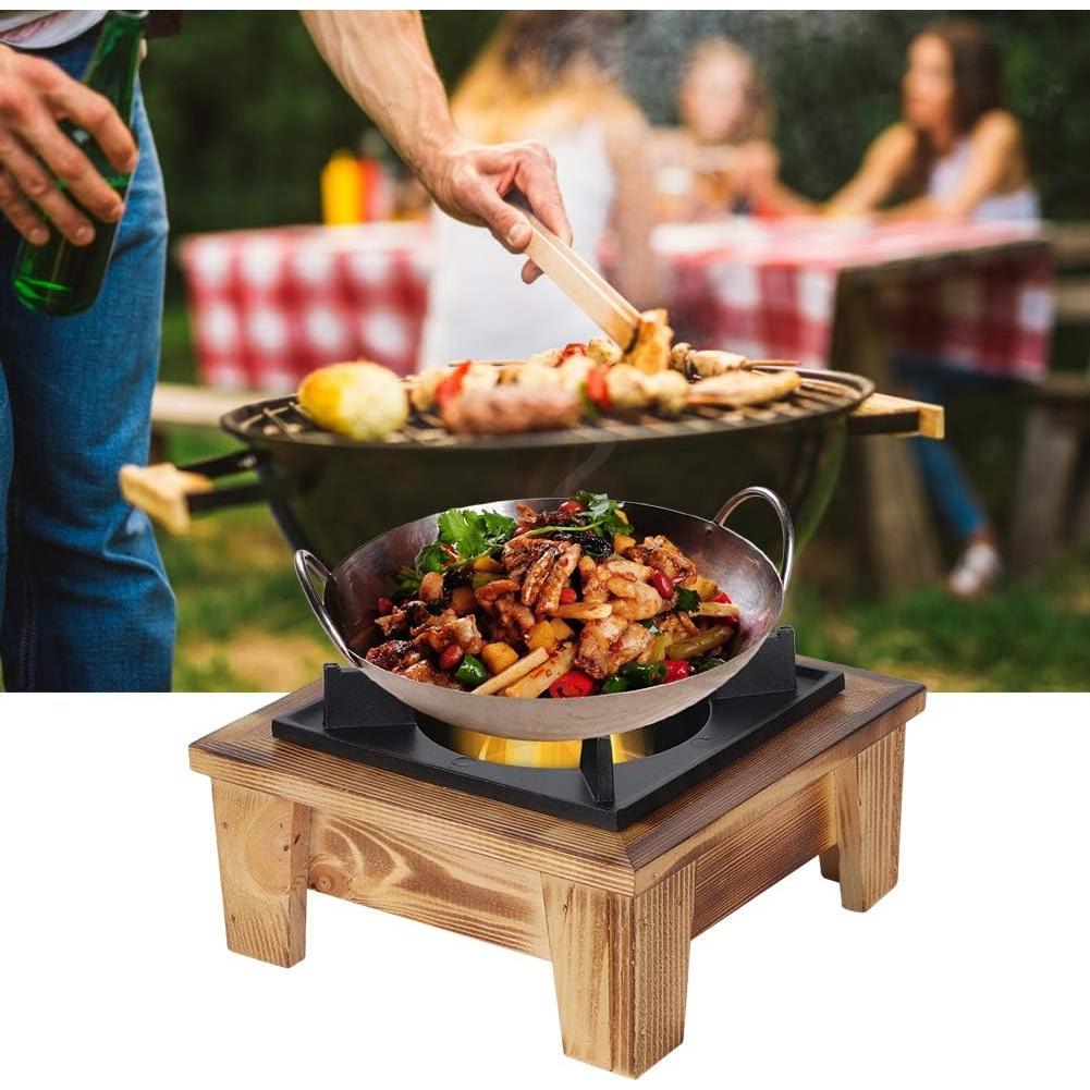 Estufa de Madera de Alcohol Jerliflyer Portátil 18.5x18.5cm