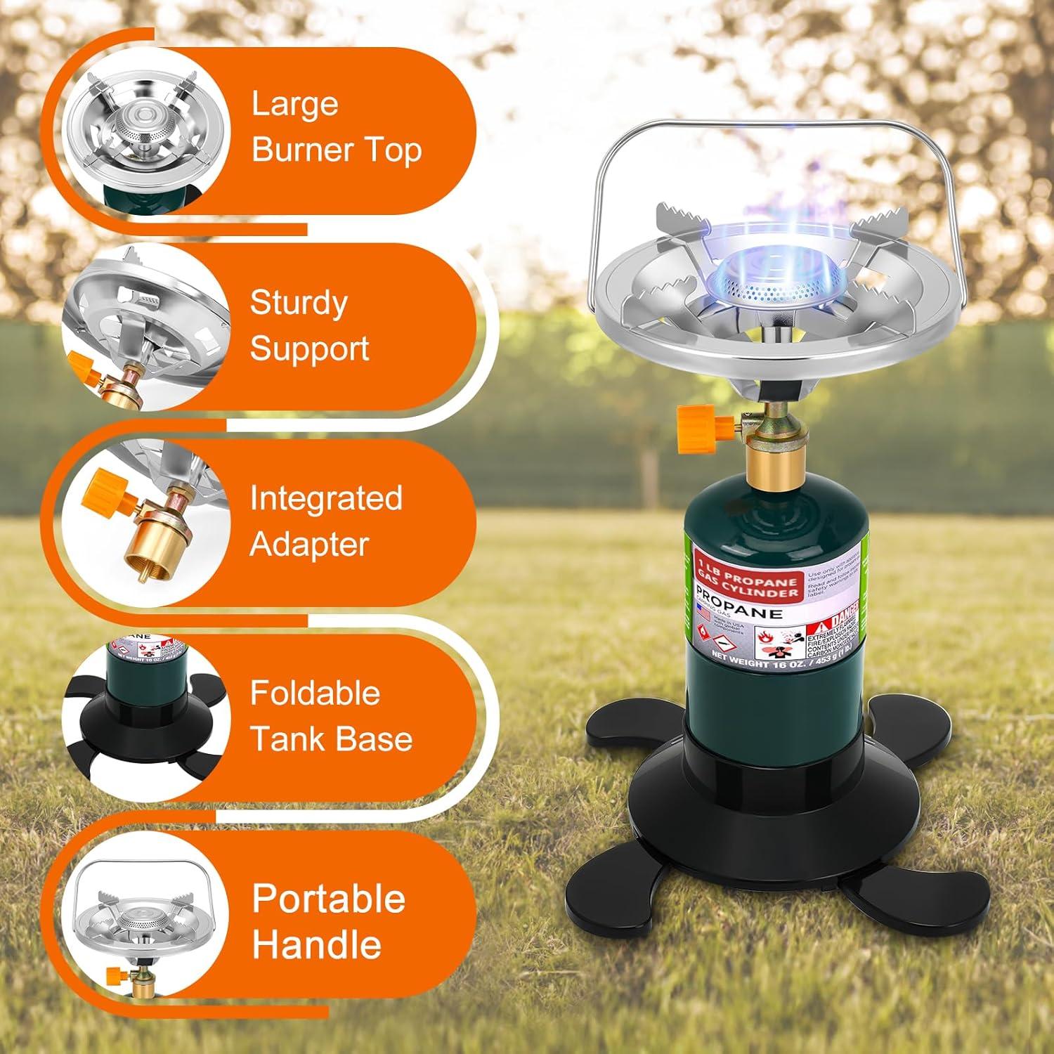 Estufa de Camping de Propano HeatHive LJL-Stove 1 Quemador