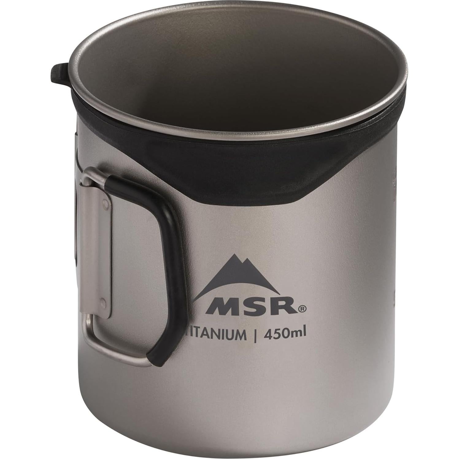 Taza de Camping Ultraligera MSR Titan 450mL Titanio