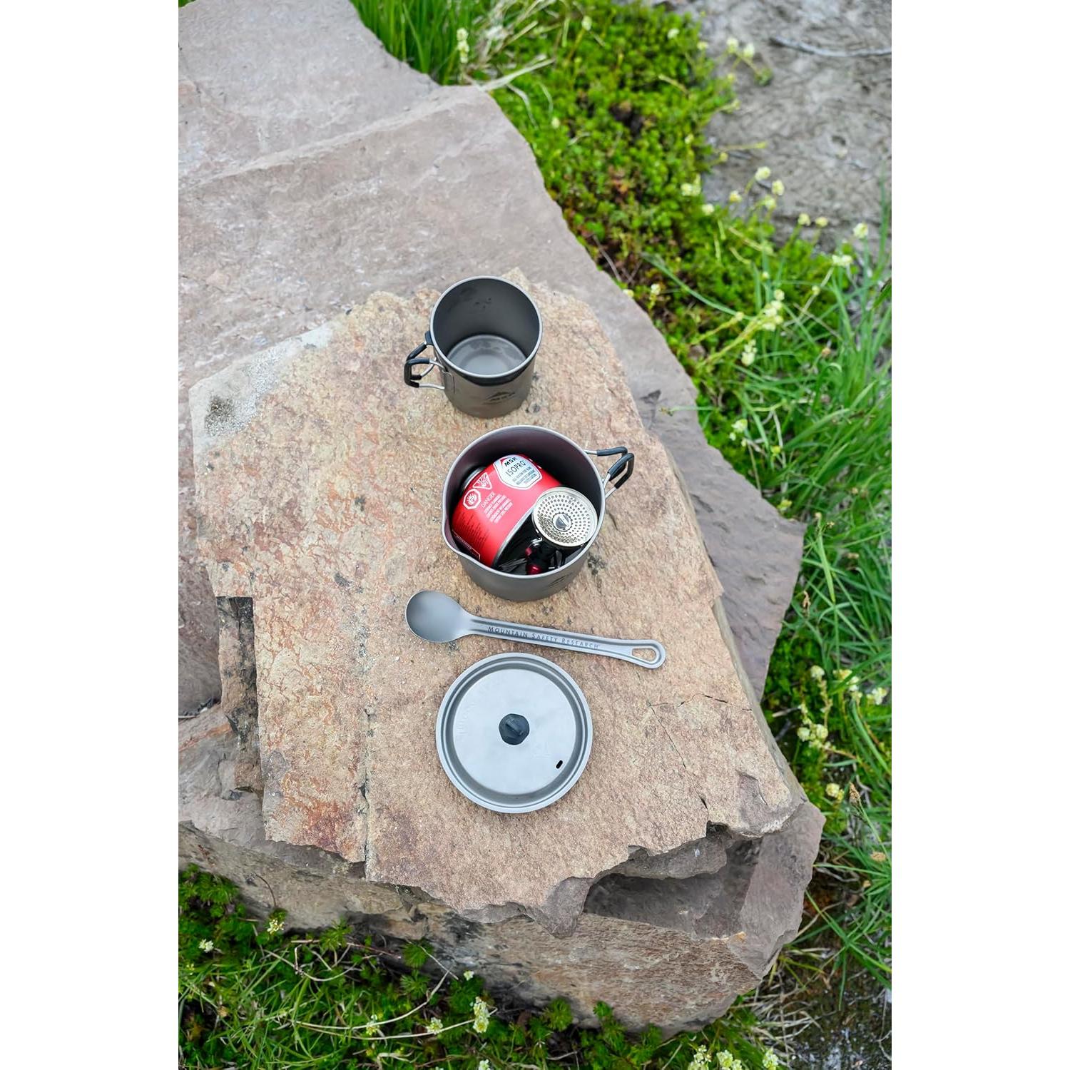 Taza de Camping Ultraligera MSR Titan 450mL Titanio