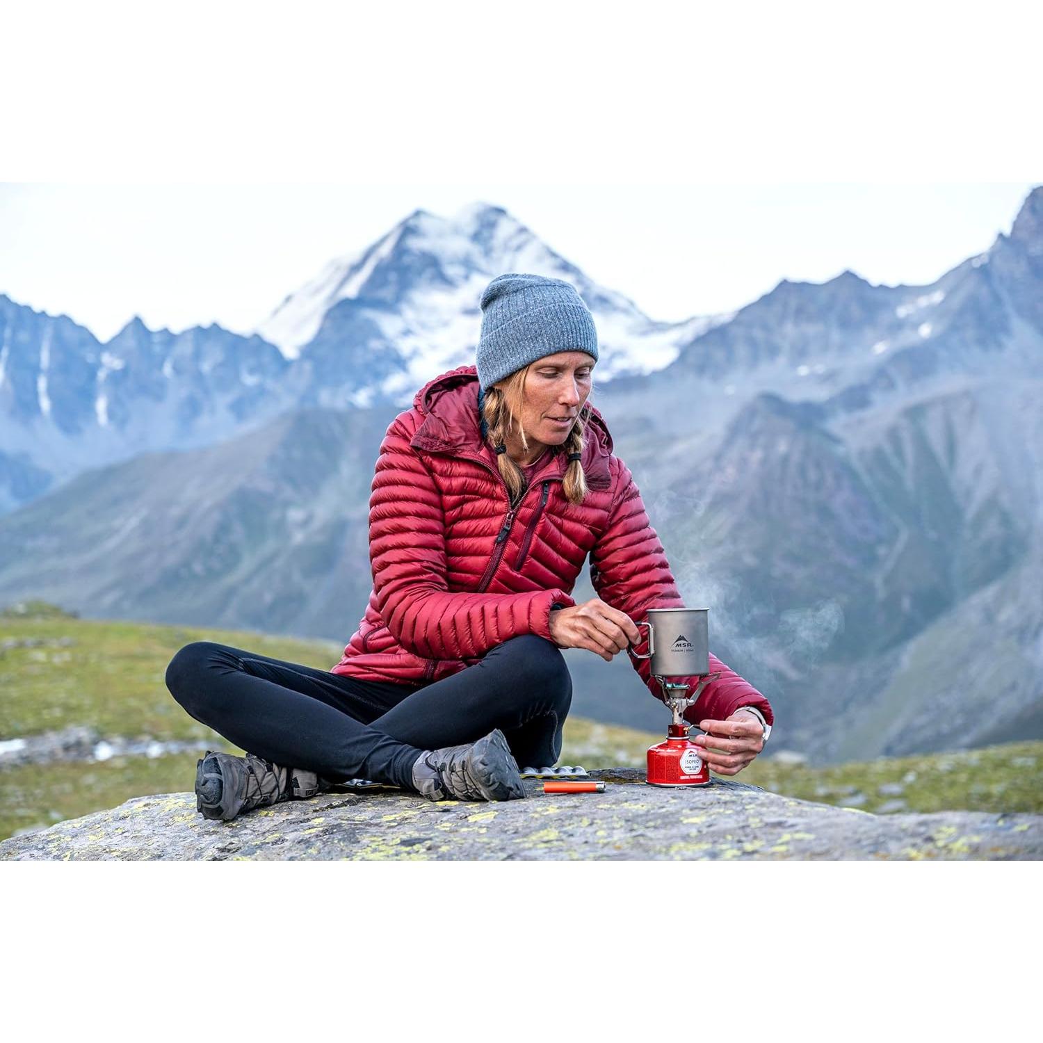 Taza de Camping Ultraligera MSR Titan 450mL Titanio