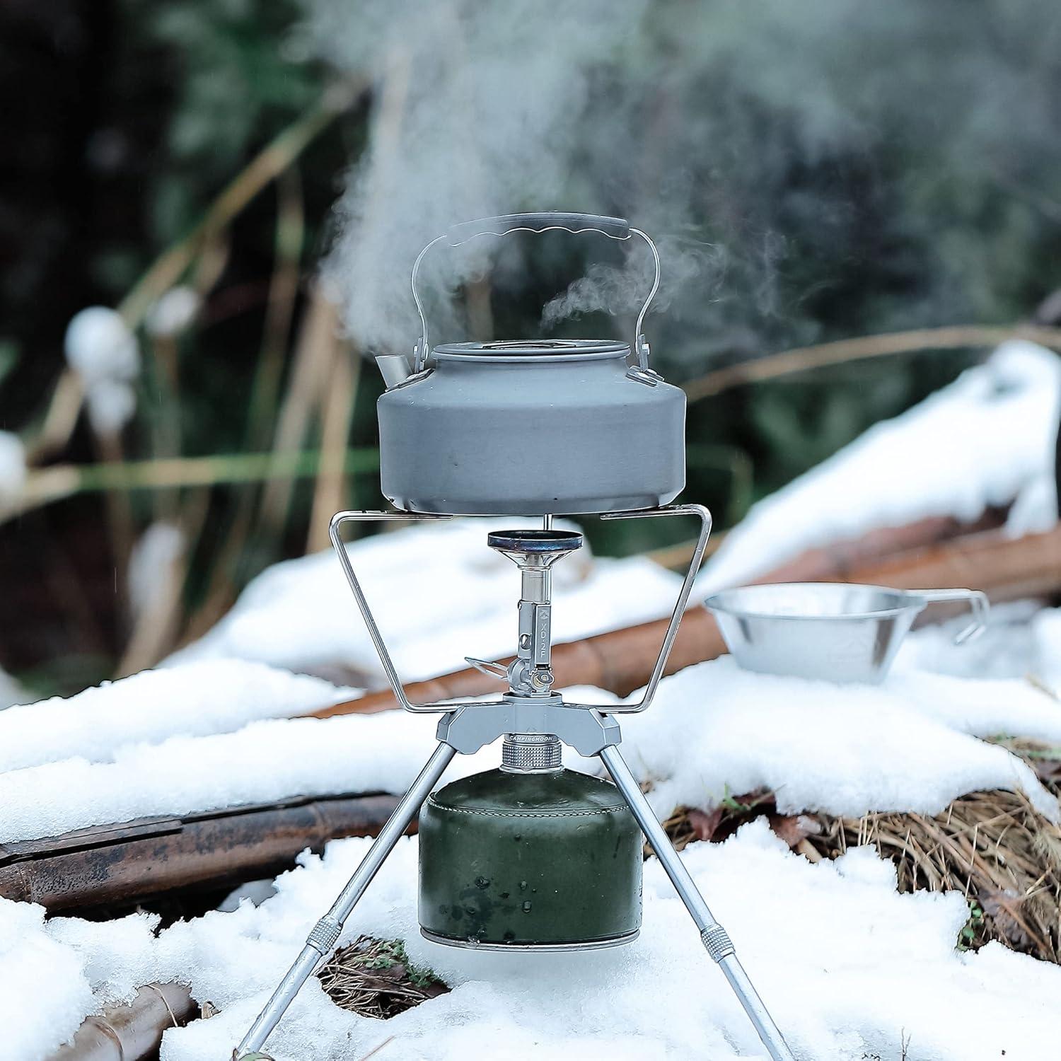 Estante de Cocina Campingmoon Z01 para Senderismo con Adaptador