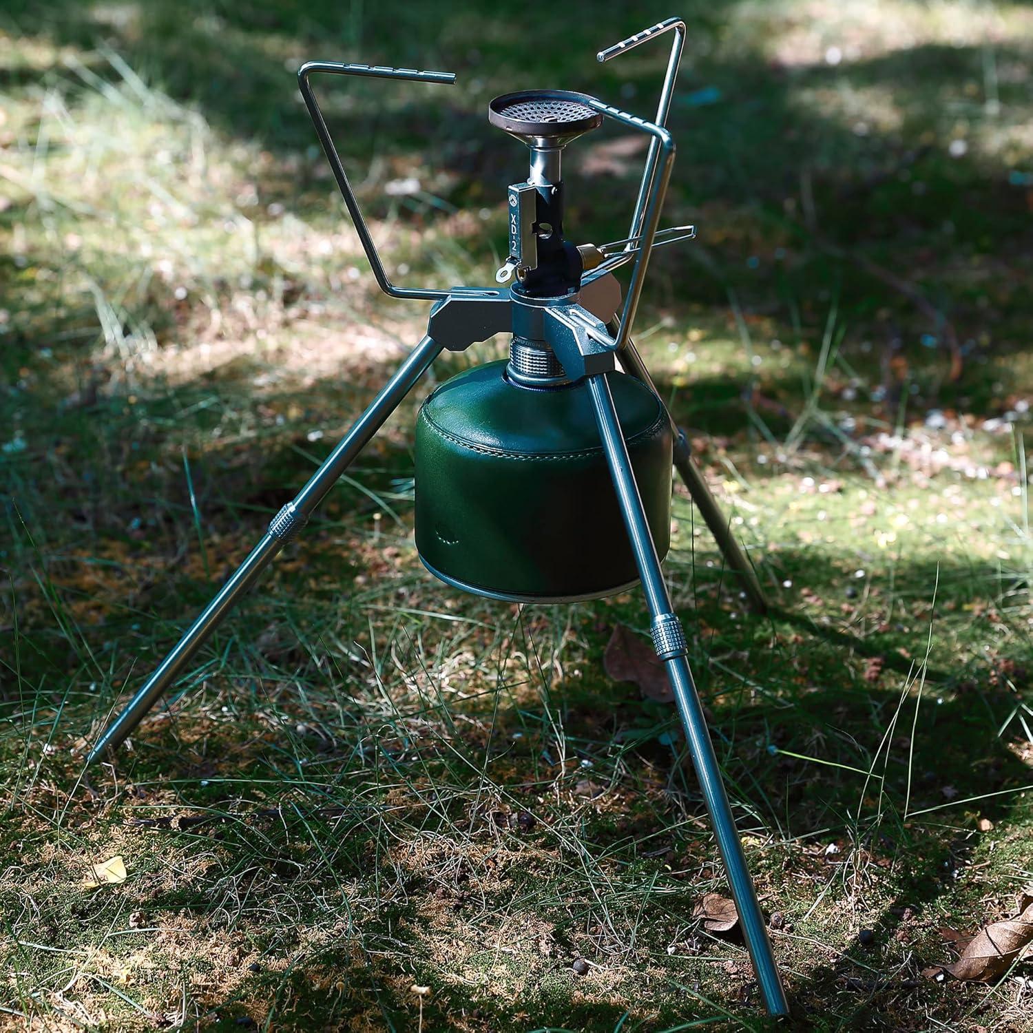 Estante de Cocina Campingmoon Z01 para Senderismo con Adaptador