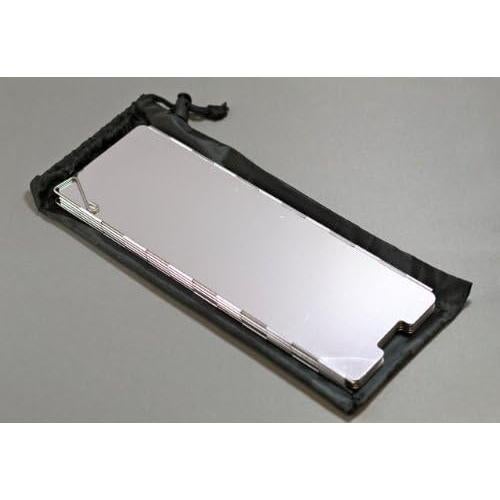 Pantalla de Viento Plegable HIGHROCK 10 Placas Aluminio 84x24cm