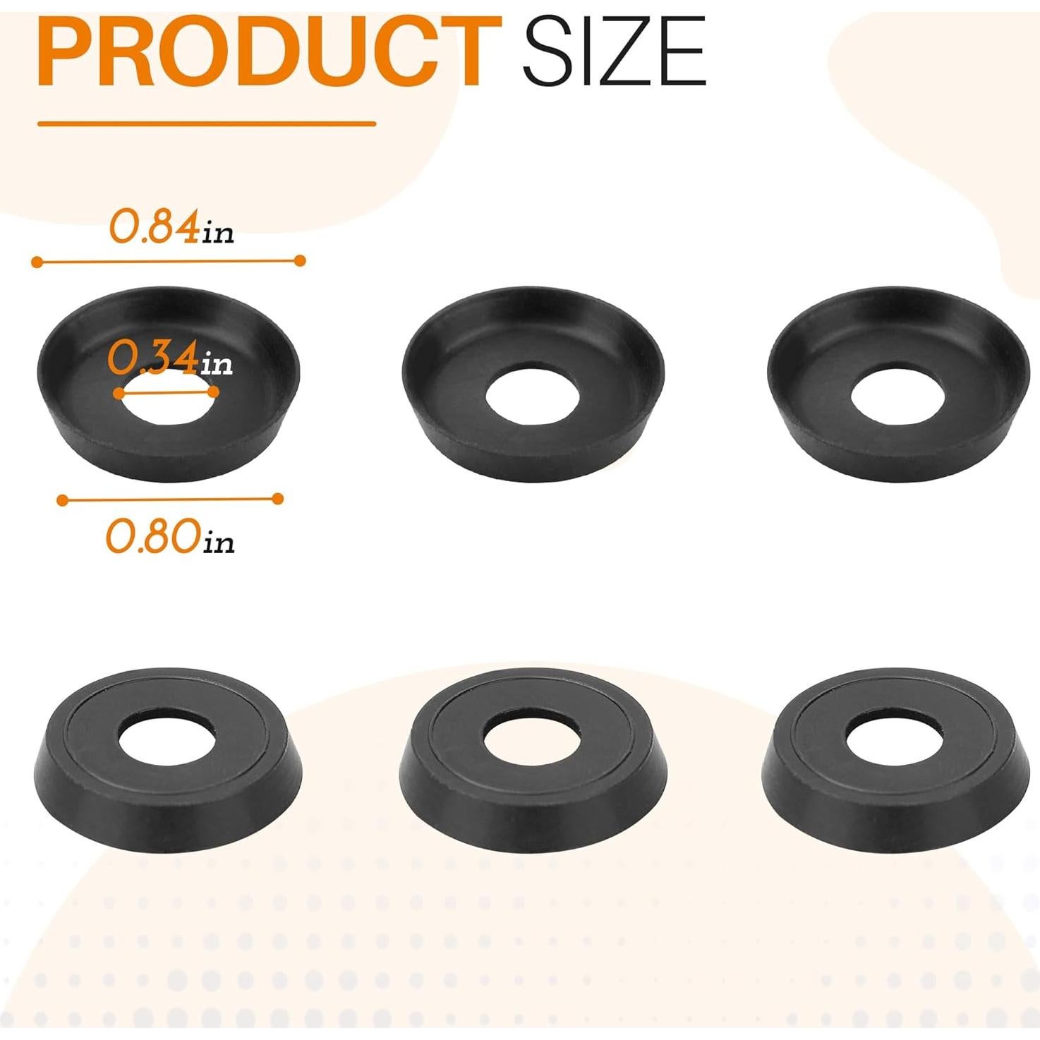 Junta de goma SUNJIKA para bomba de estufa Coleman - Kit de 6