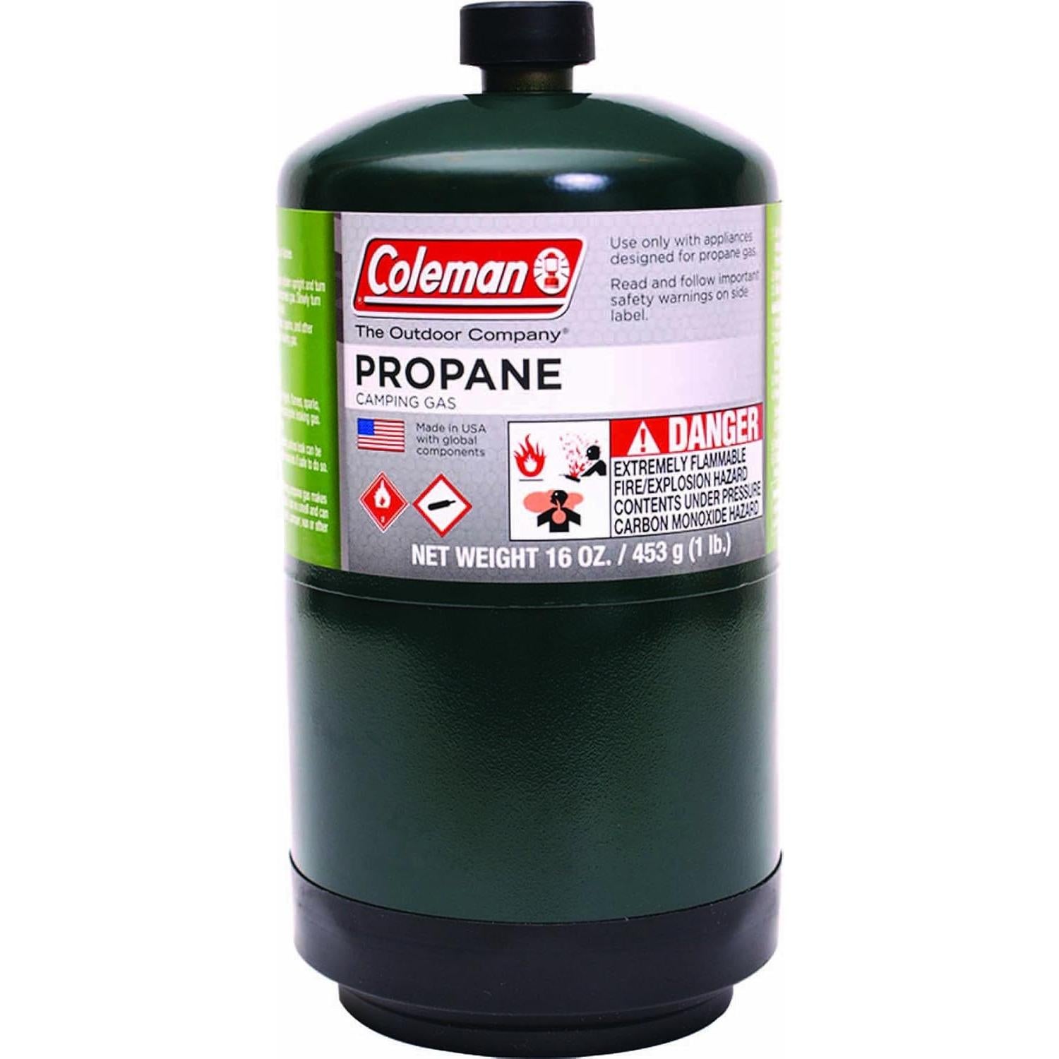 Cilindro de Propano Coleman 16 oz - Gas Licuado de Petróleo