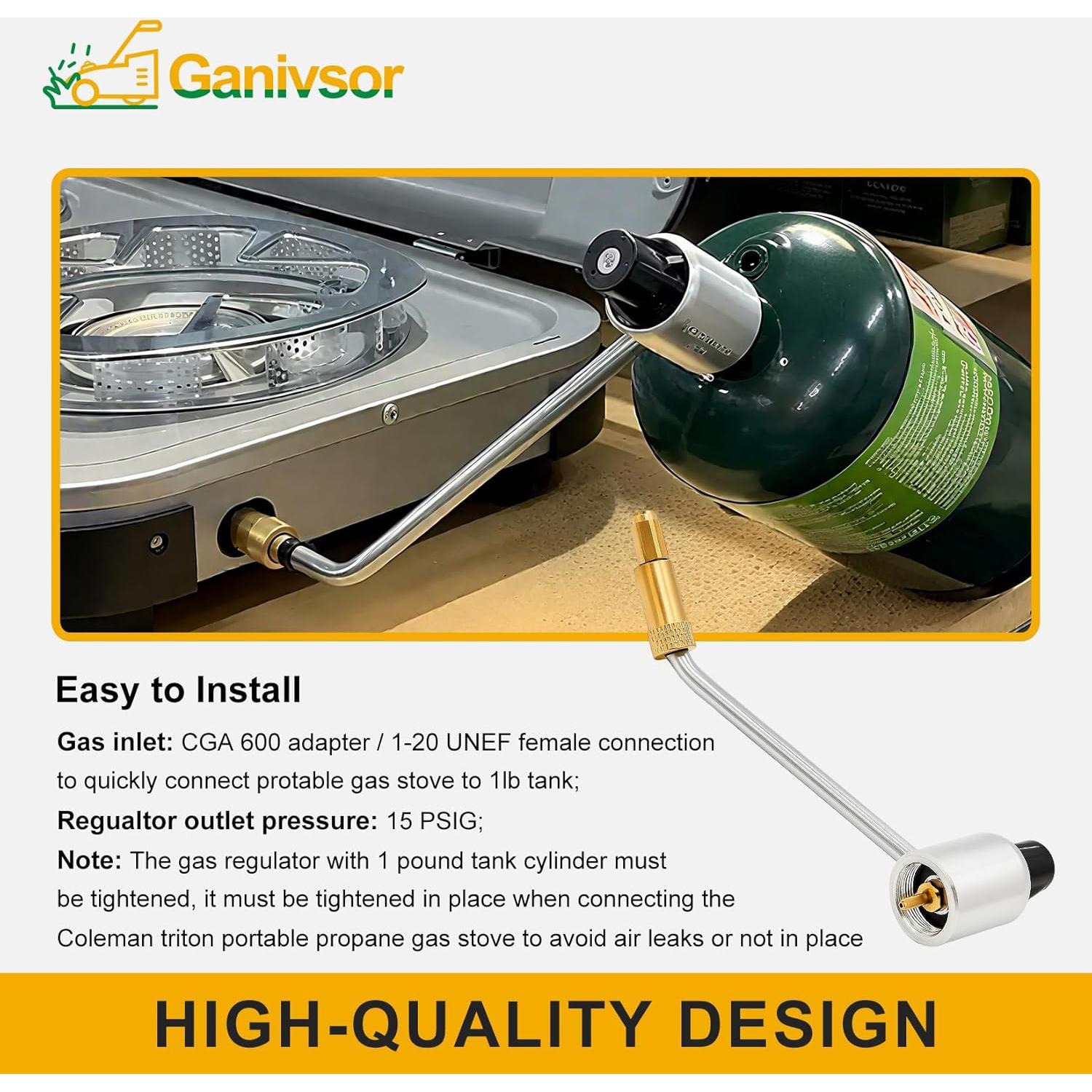 Regulador de Presión de Gas Coleman 5430 para Estufas de Propano