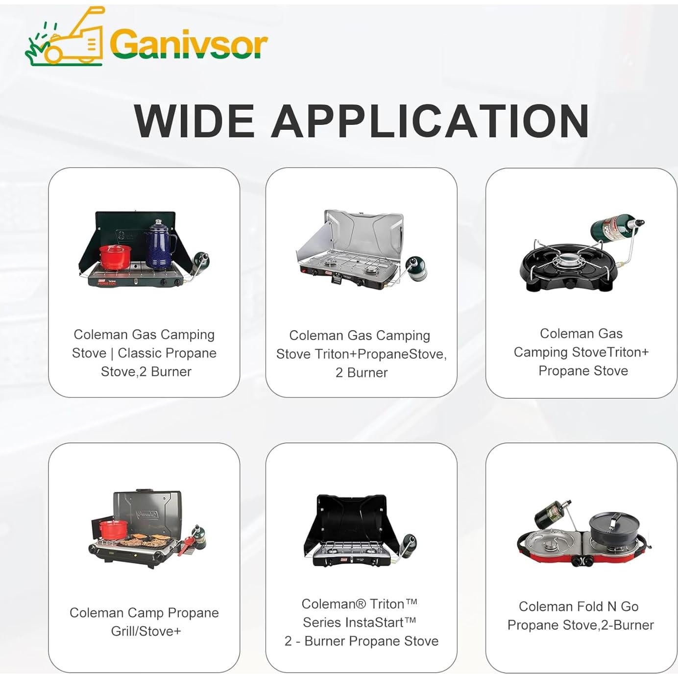 Regulador de Presión de Gas Coleman 5430 para Estufas de Propano