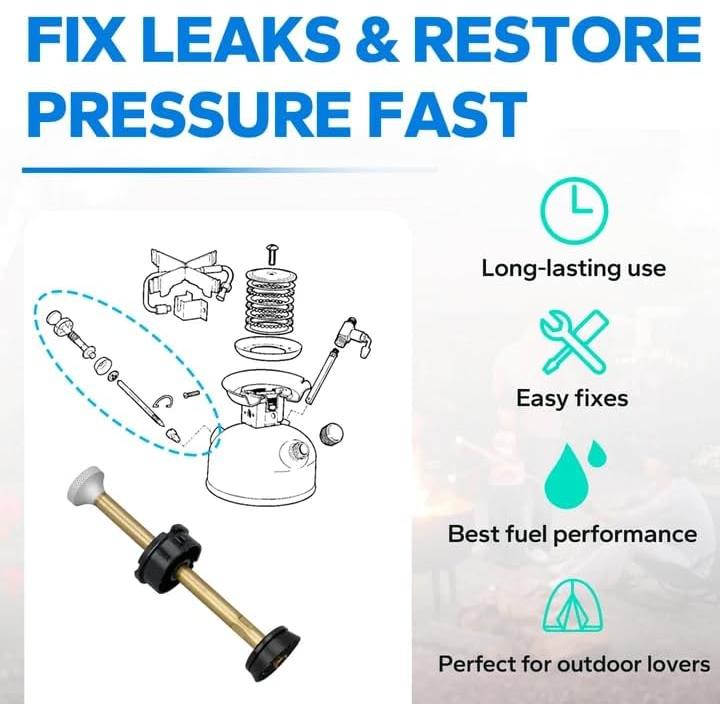 Kit de Reparación de Bomba Coleman para Estufas y Linternas
