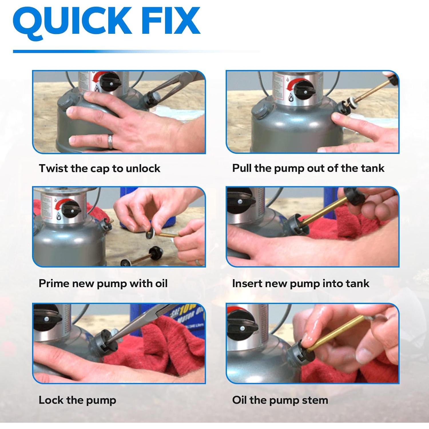 Kit de Reparación de Bomba Coleman para Estufas y Linternas