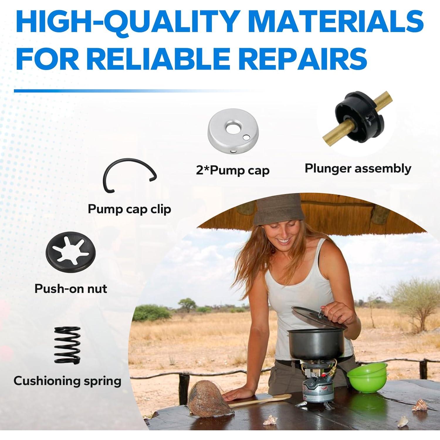 Kit de Reparación de Bomba Coleman para Estufas y Linternas