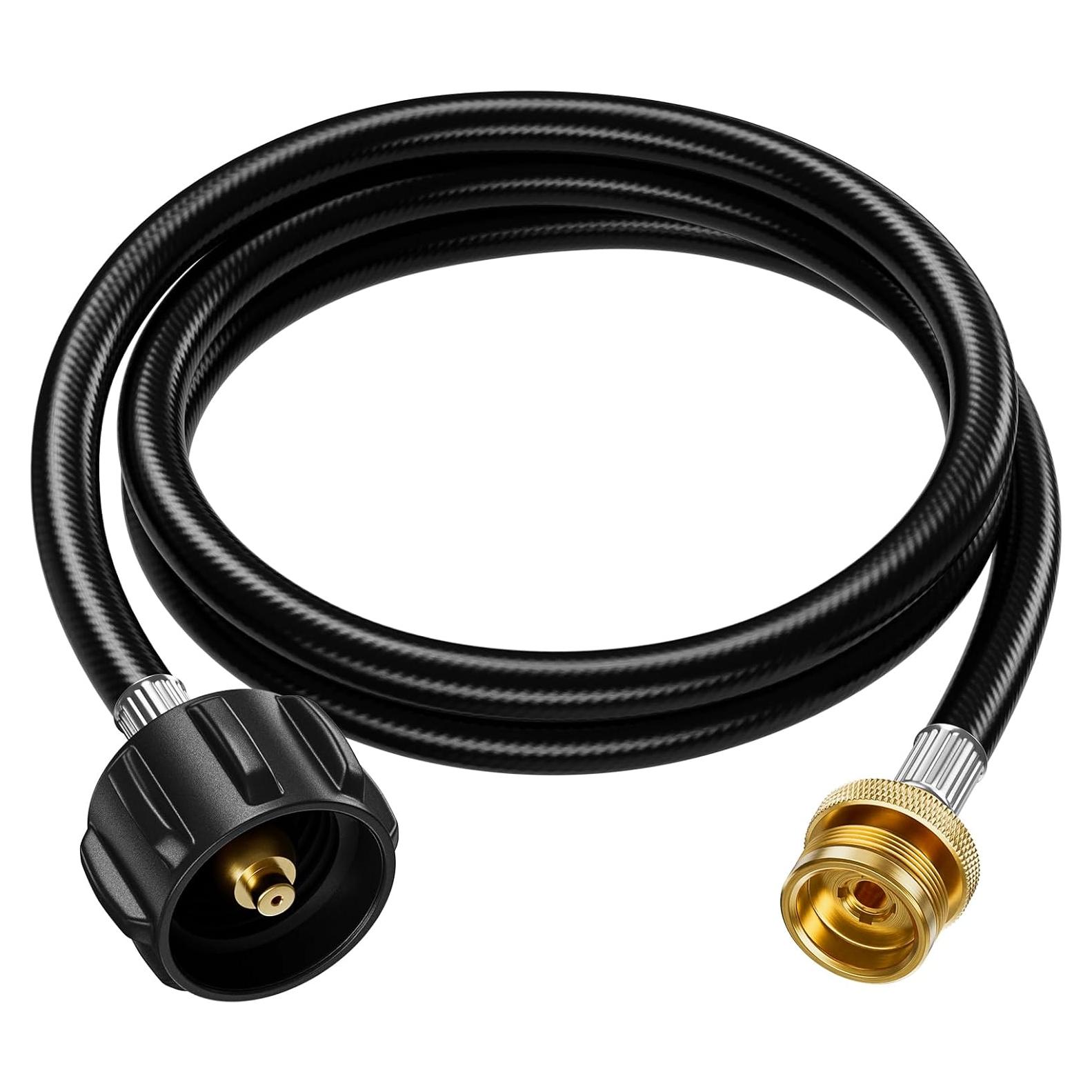 Adaptador de Manguera de Propano 1 lb a 20 lb Rushare 1.83 m