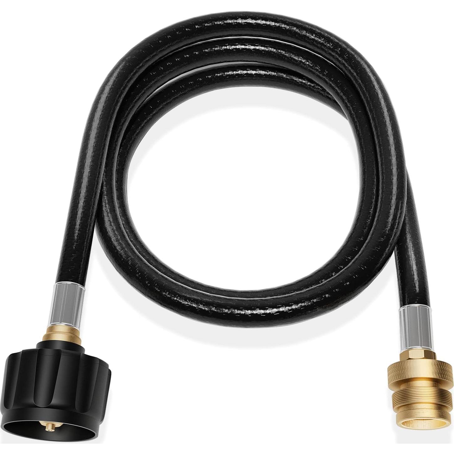 Manguera de Propano 5FT Empava con Adaptador QCC1 para Tanques 20 lb