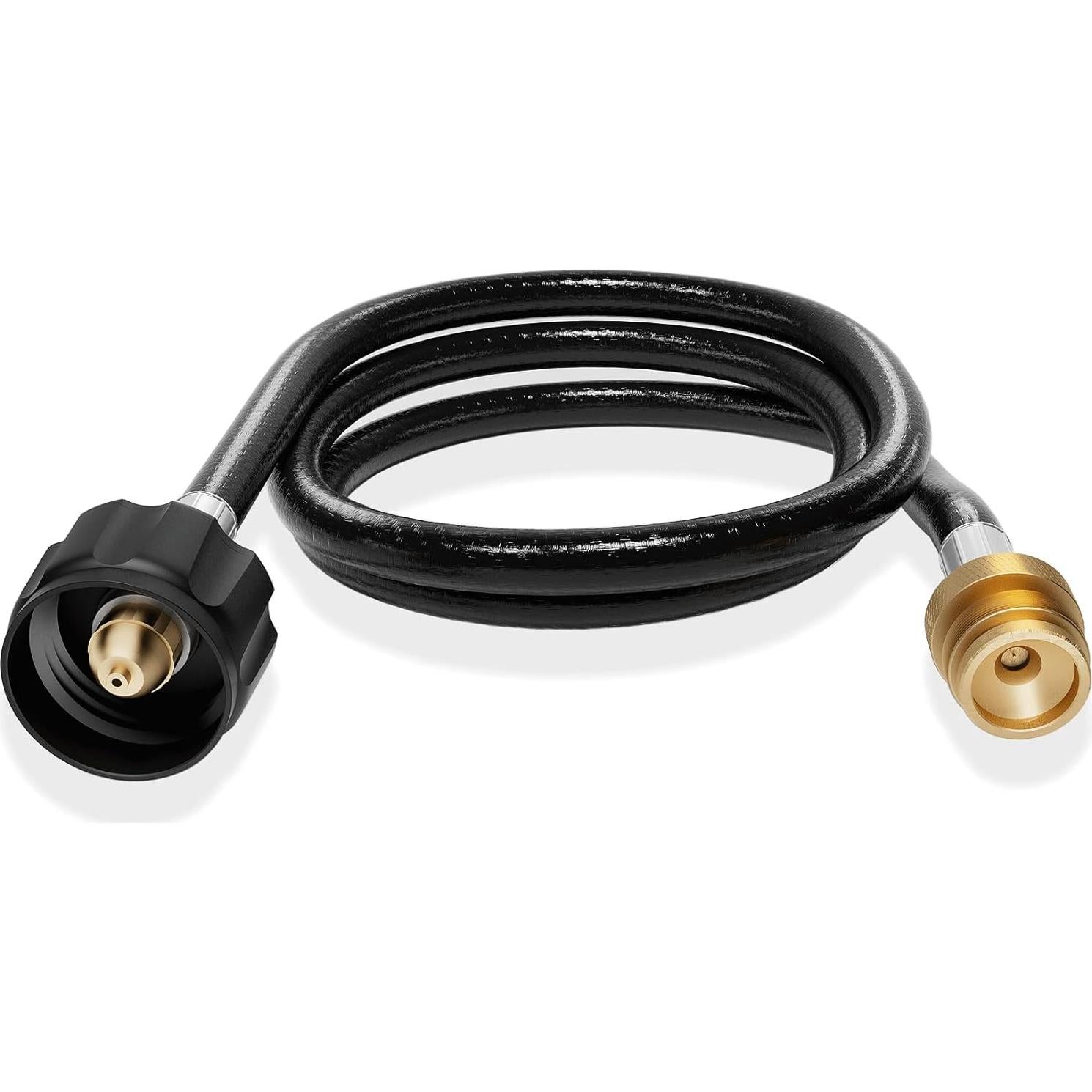 Manguera de Propano 5FT Empava con Adaptador QCC1 para Tanques 20 lb