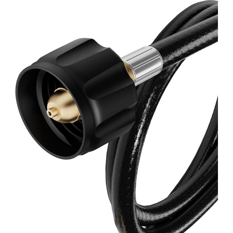 Manguera de Propano 5FT Empava con Adaptador QCC1 para Tanques 20 lb