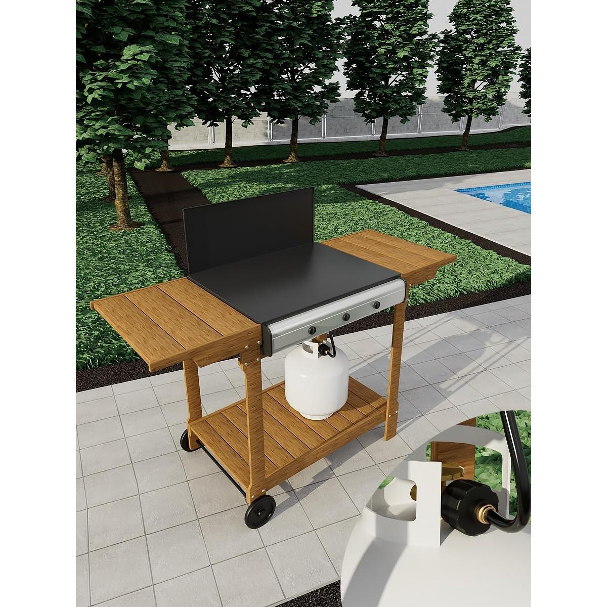 Manguera de Propano 5FT Empava con Adaptador QCC1 para Tanques 20 lb