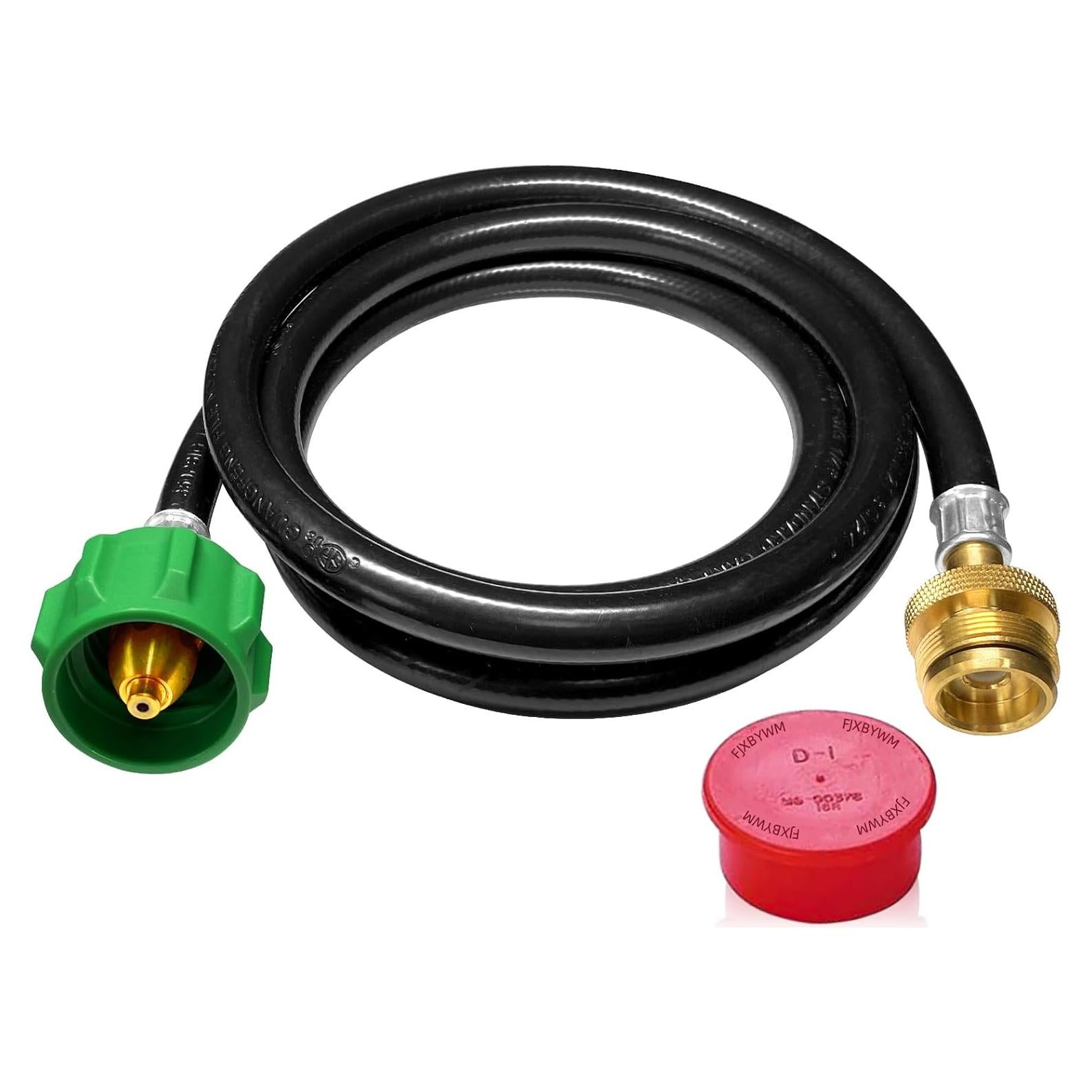 Manguera adaptadora de propano 1.83 m FJXBYWM para parrilla Weber