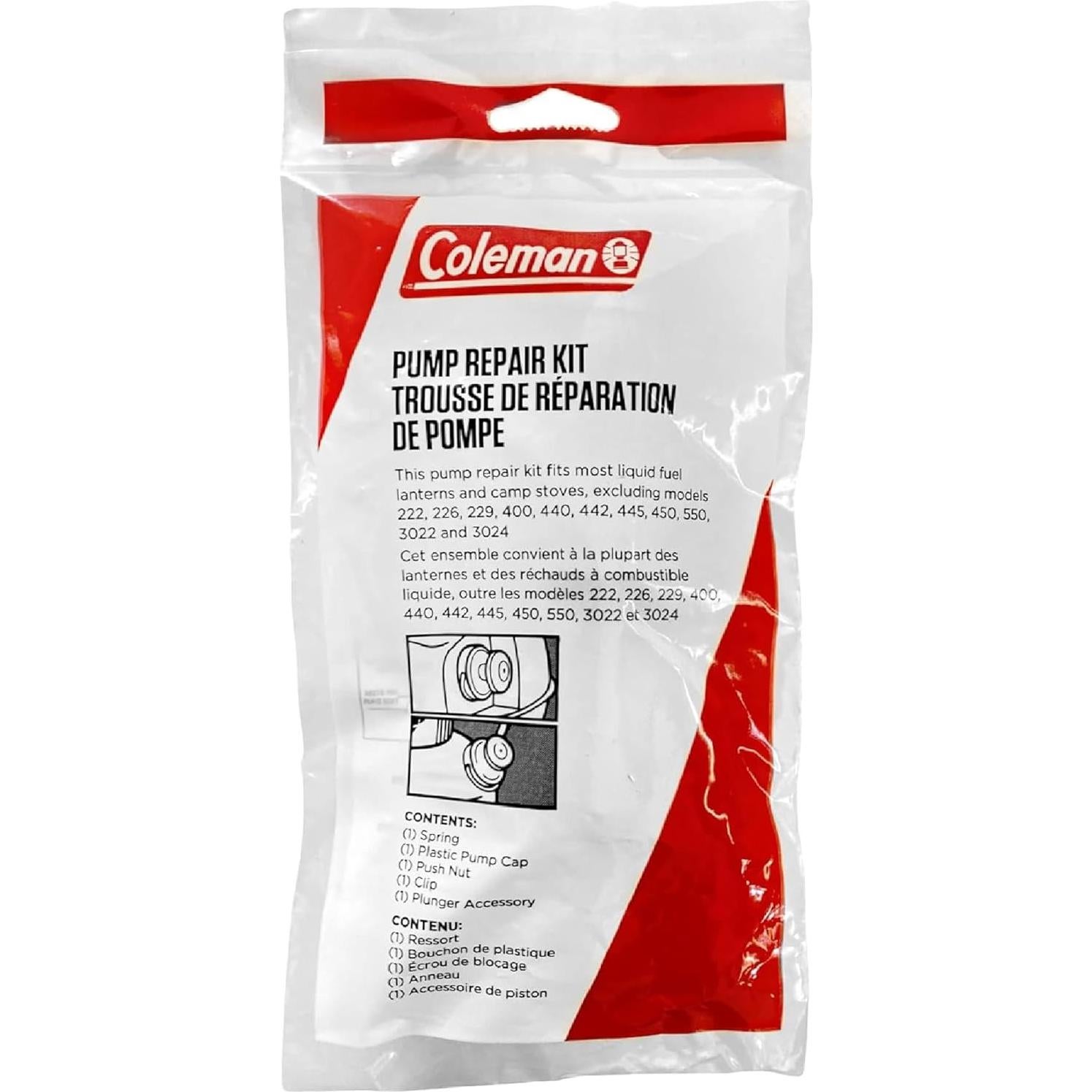 Kit de Reparación de Bomba de Émbolo Coleman 242J5201 10 cm