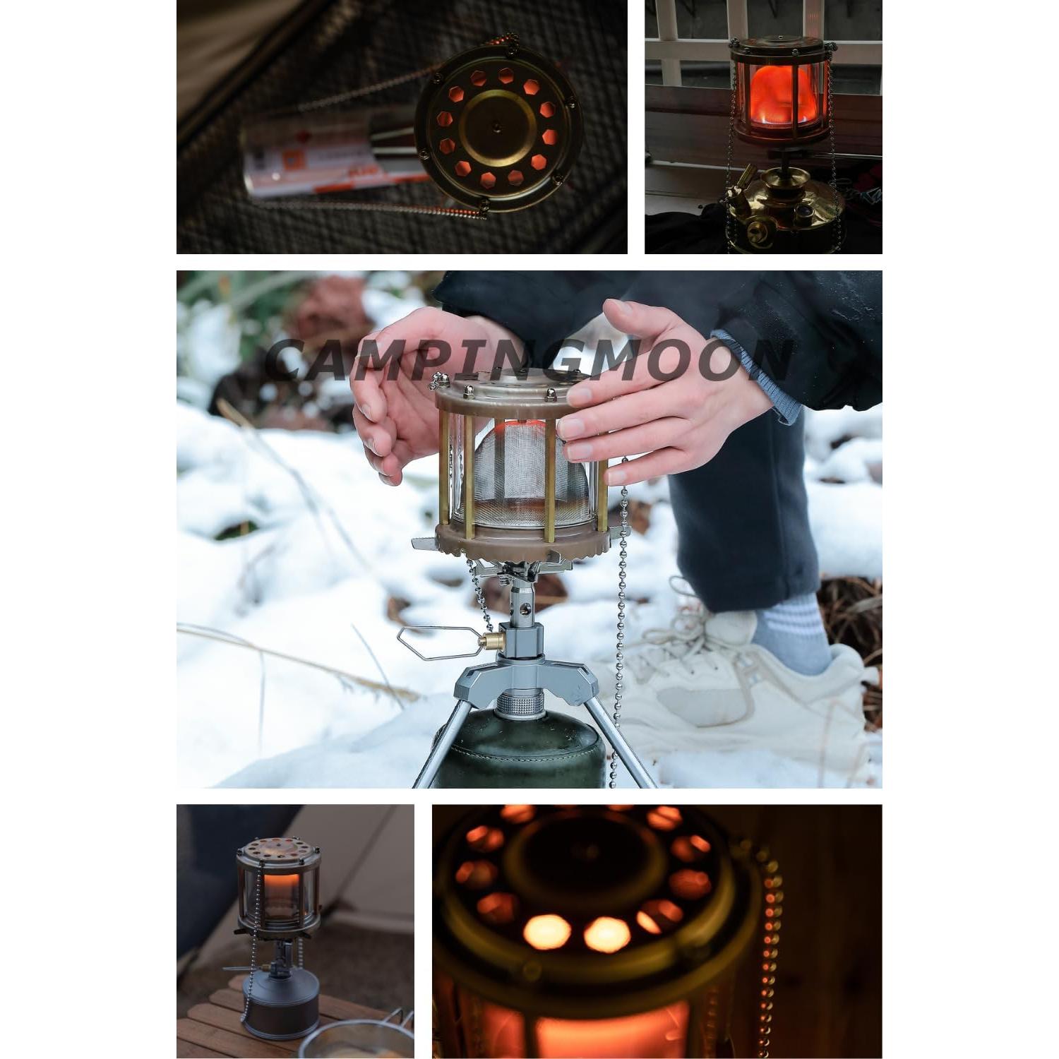 Calentador Infrarrojo Lejano Campingmoon NX-90 con Malla de Acero