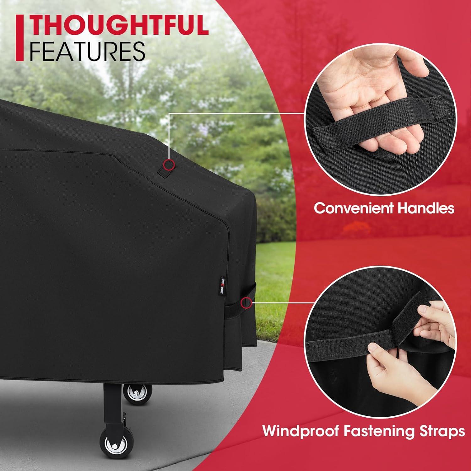 Cubierta de Plancha Unicook 169x57x66cm Impermeable para BBQ