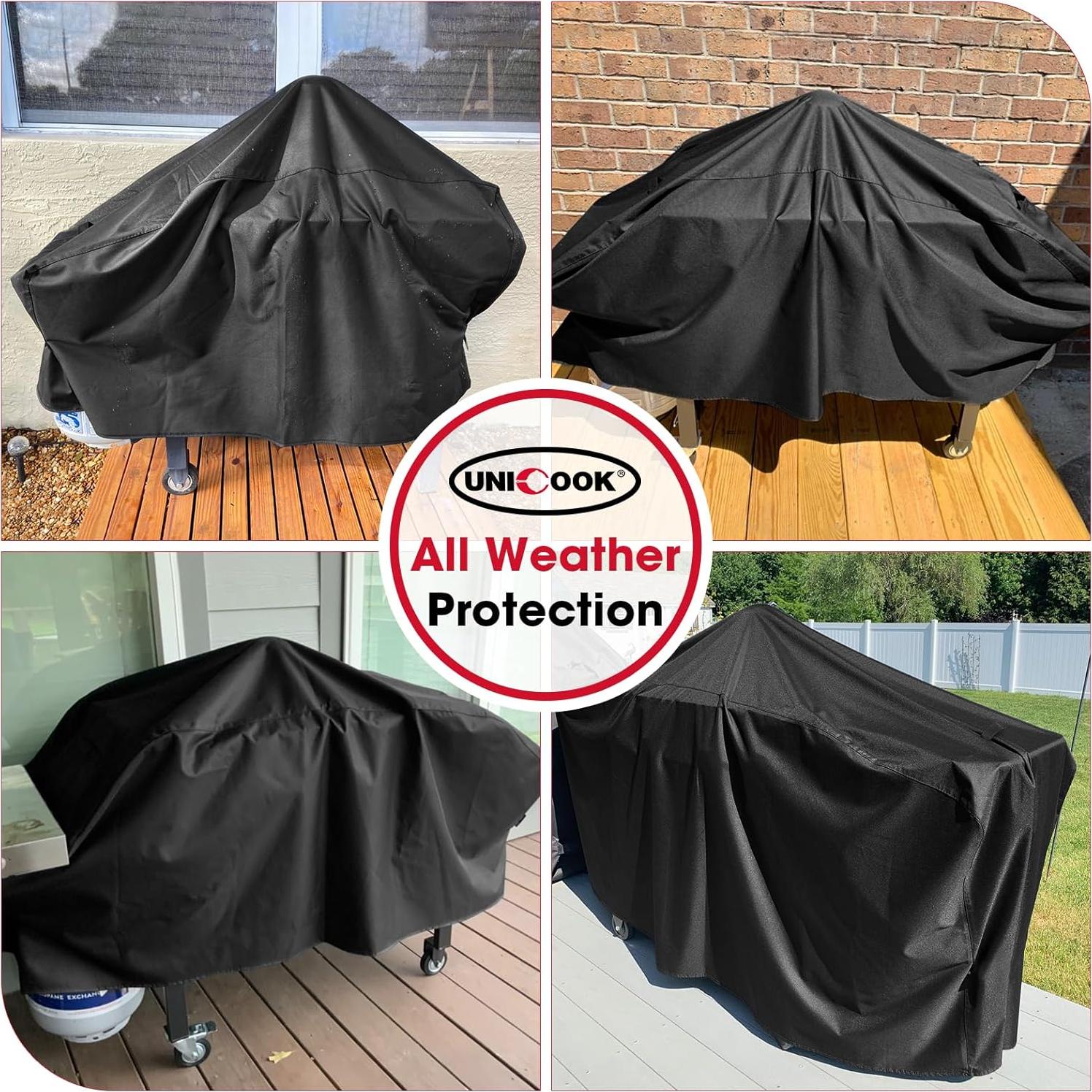 Cubierta de Plancha Unicook 169x57x66cm Impermeable para BBQ