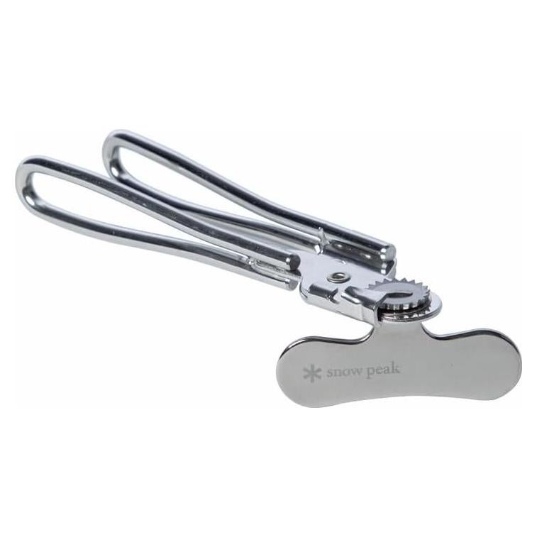 Abrelatas Rotativo Snow Peak de Acero Inoxidable 17.8 cm