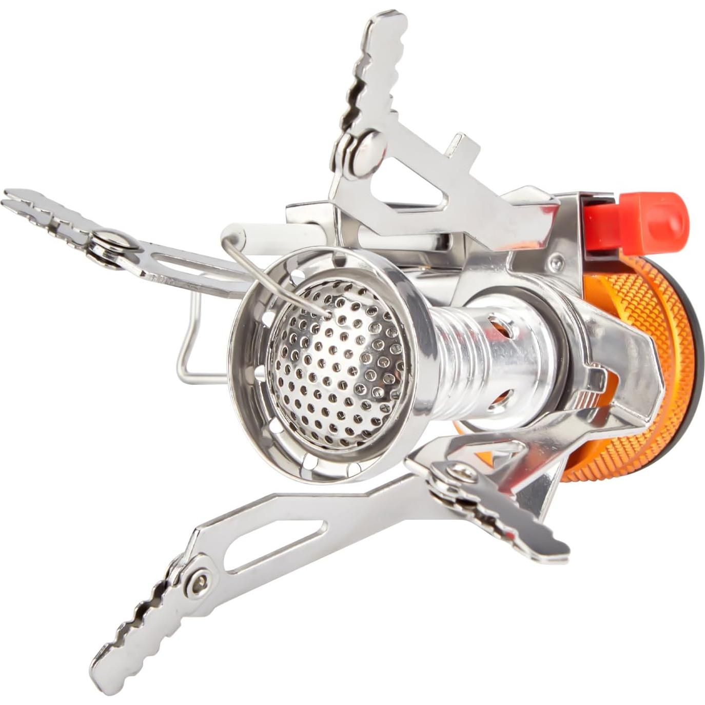 Estufa de Camping Portátil THTYBROS 3000W a Prueba de Viento