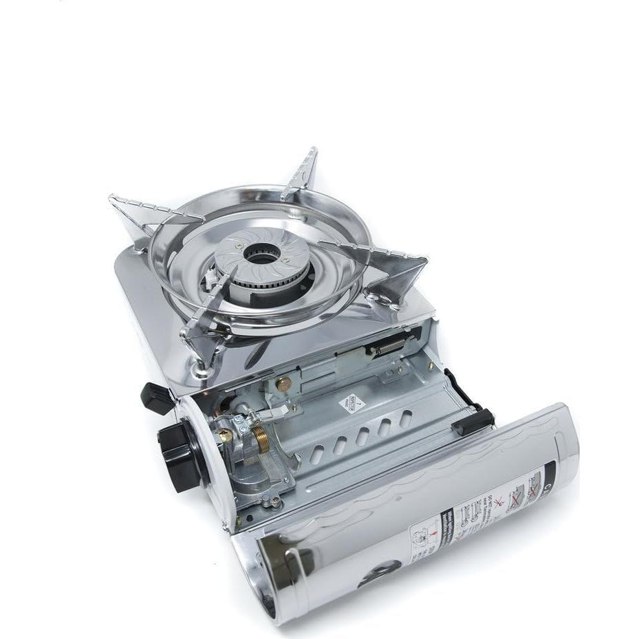 Estufa de Gas Portátil Gas One GS-800A 7650 BTU Acero Inoxidable