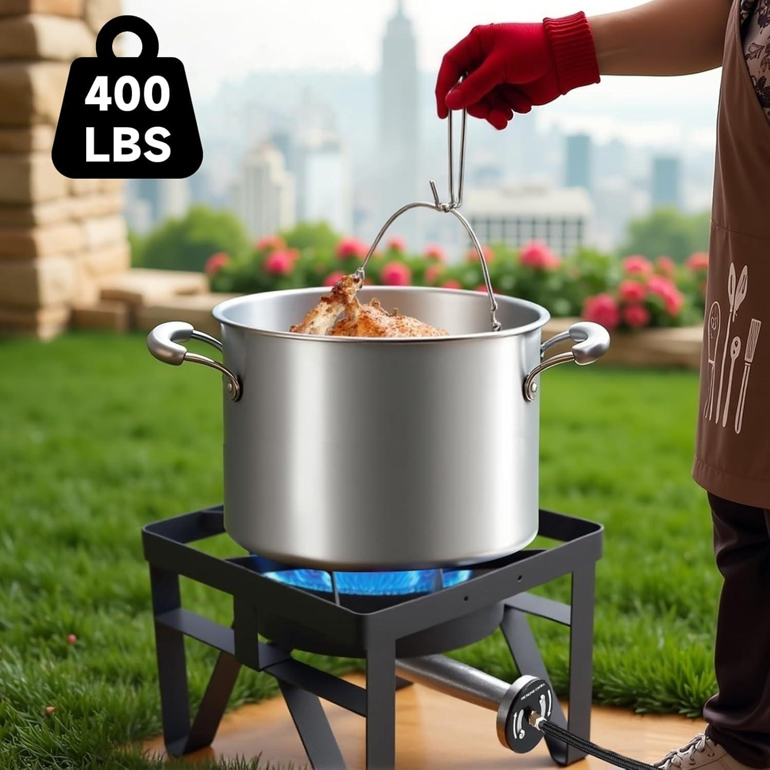 Estufa de Camping Propano SKOK 200,000 BTU 1 Quemador Portátil