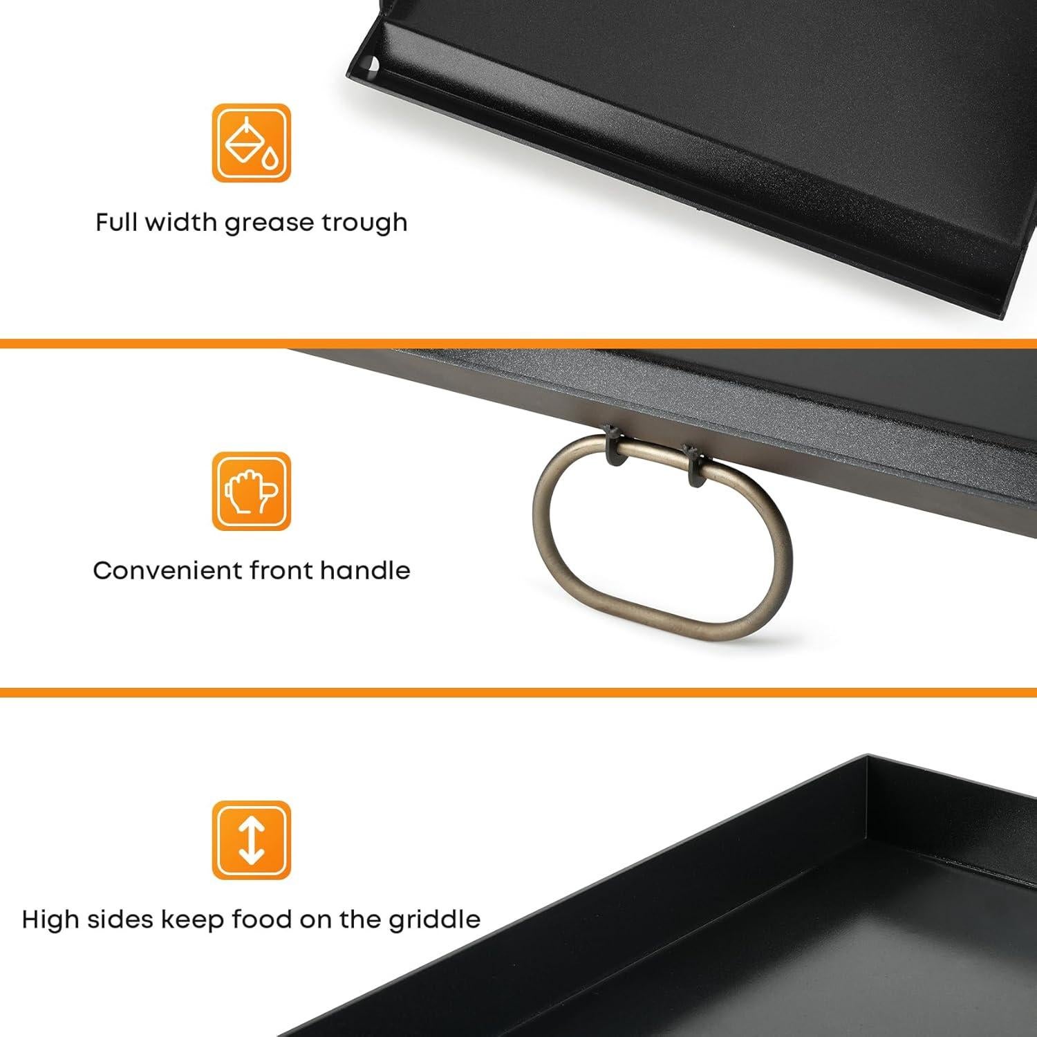 Plancha Antiadherente Stanbroil para Estufas de Camping 16"