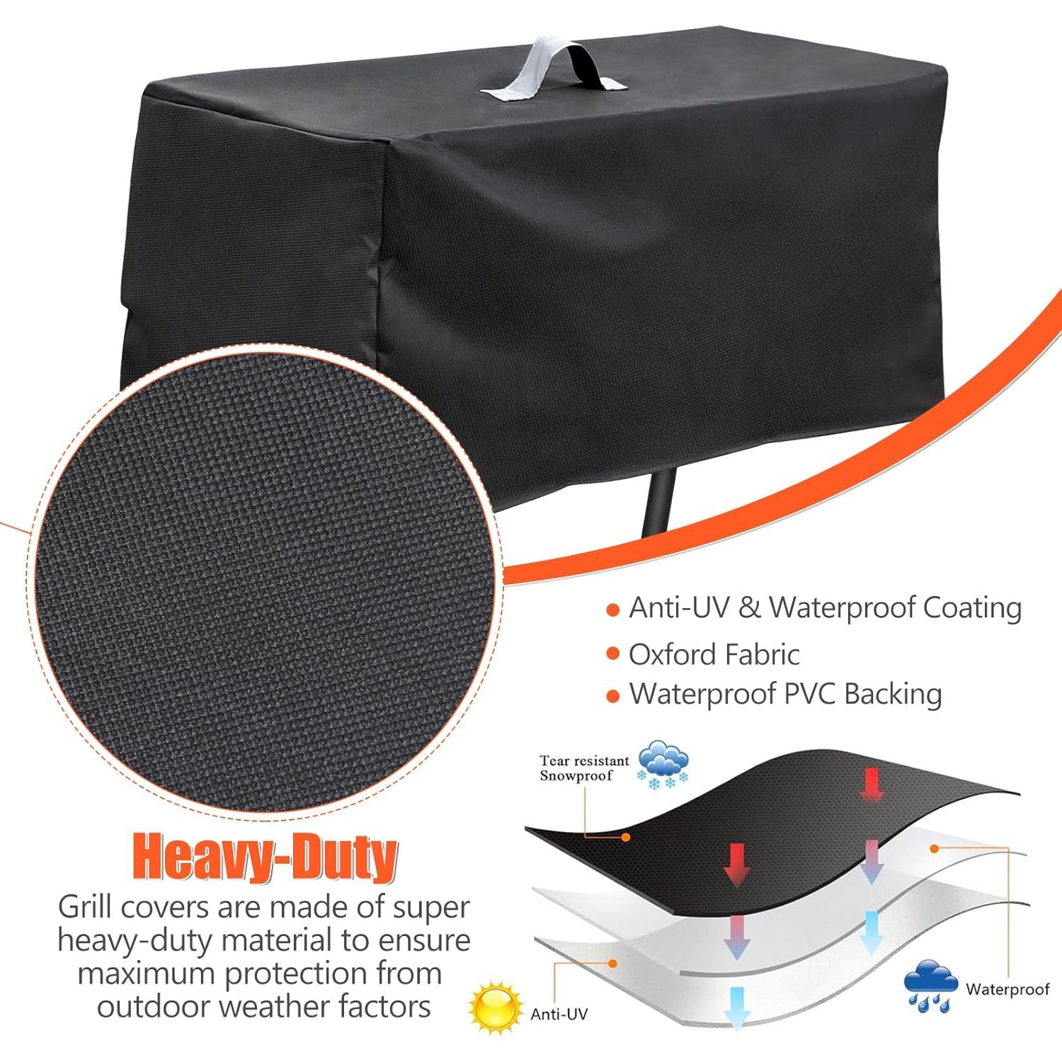 Cubierta y Bolsa de Transporte QuliMetal para Estufa Camp Chef 2 Quemadores