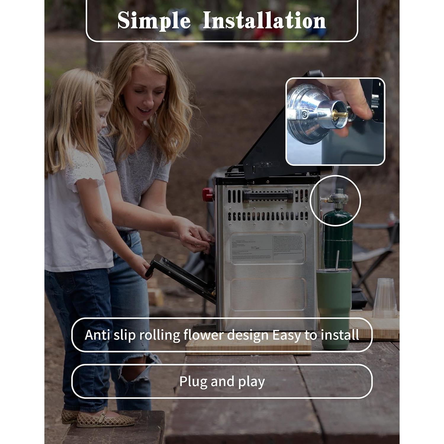 Regulador de Propano Camp Chef SPG25-17 para Horno Exterior