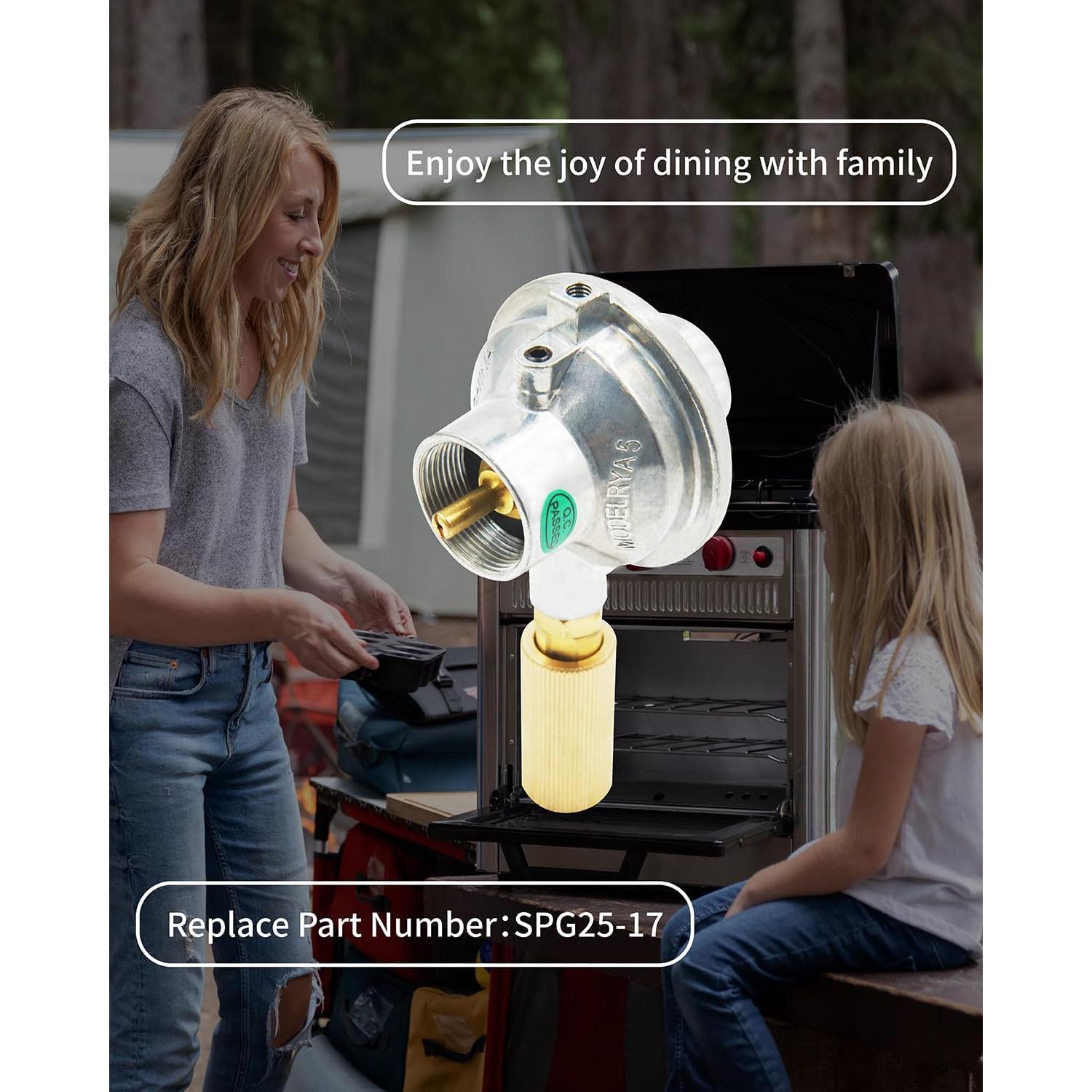 Regulador de Propano Camp Chef SPG25-17 para Horno Exterior