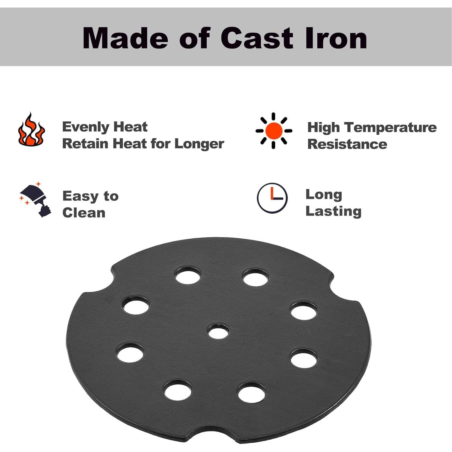 Difusor de Calor Camp Chef FT10 - Hierro Fundido 10" Negro