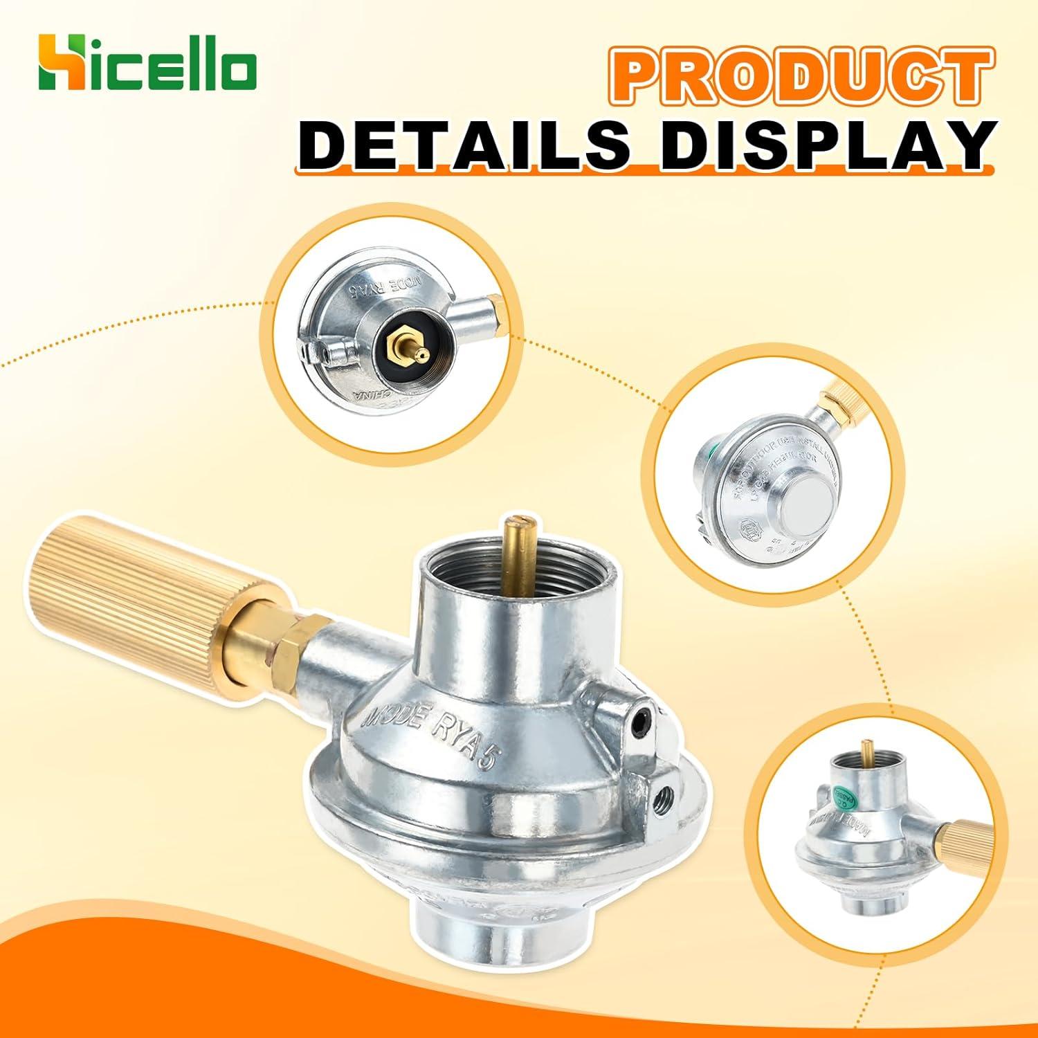 Regulador de horno Camp Chef SPG25-17 para camping