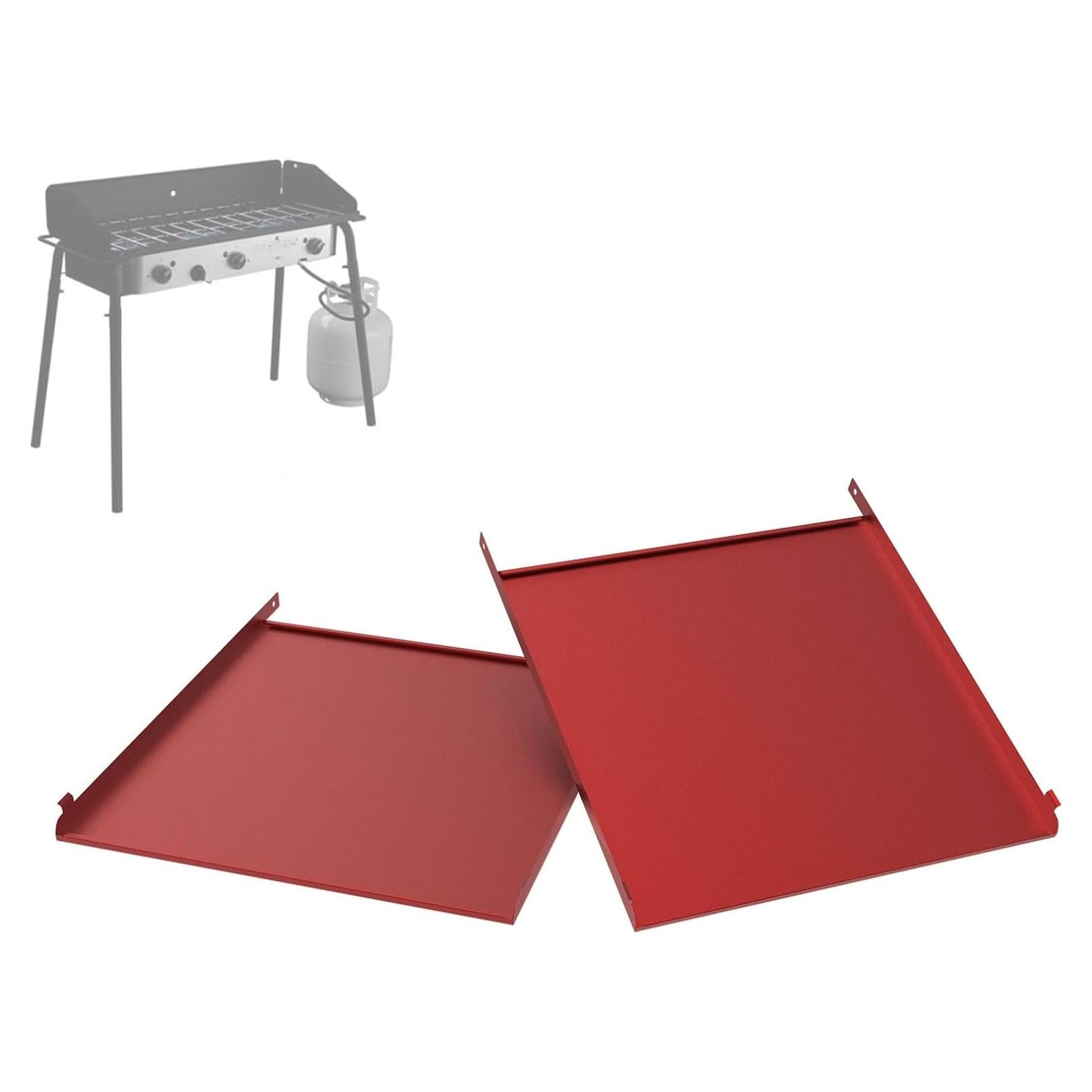 Juego de Estantes Laterales Plegables BBQ Future para Estufas de 3 Quemadores