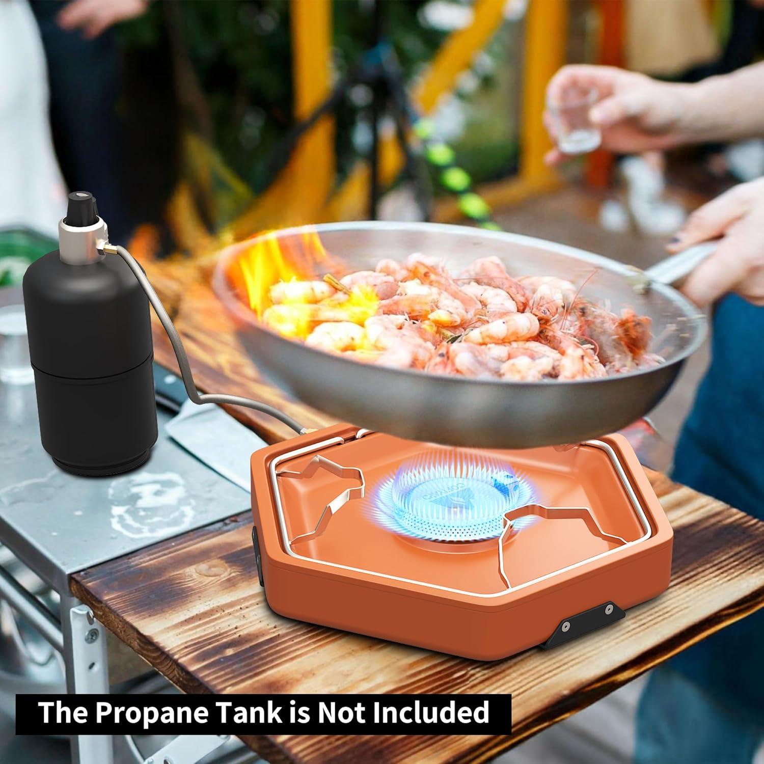 Estufa de Camping Cofiyard 1 Quemador Portátil 2.53 kW