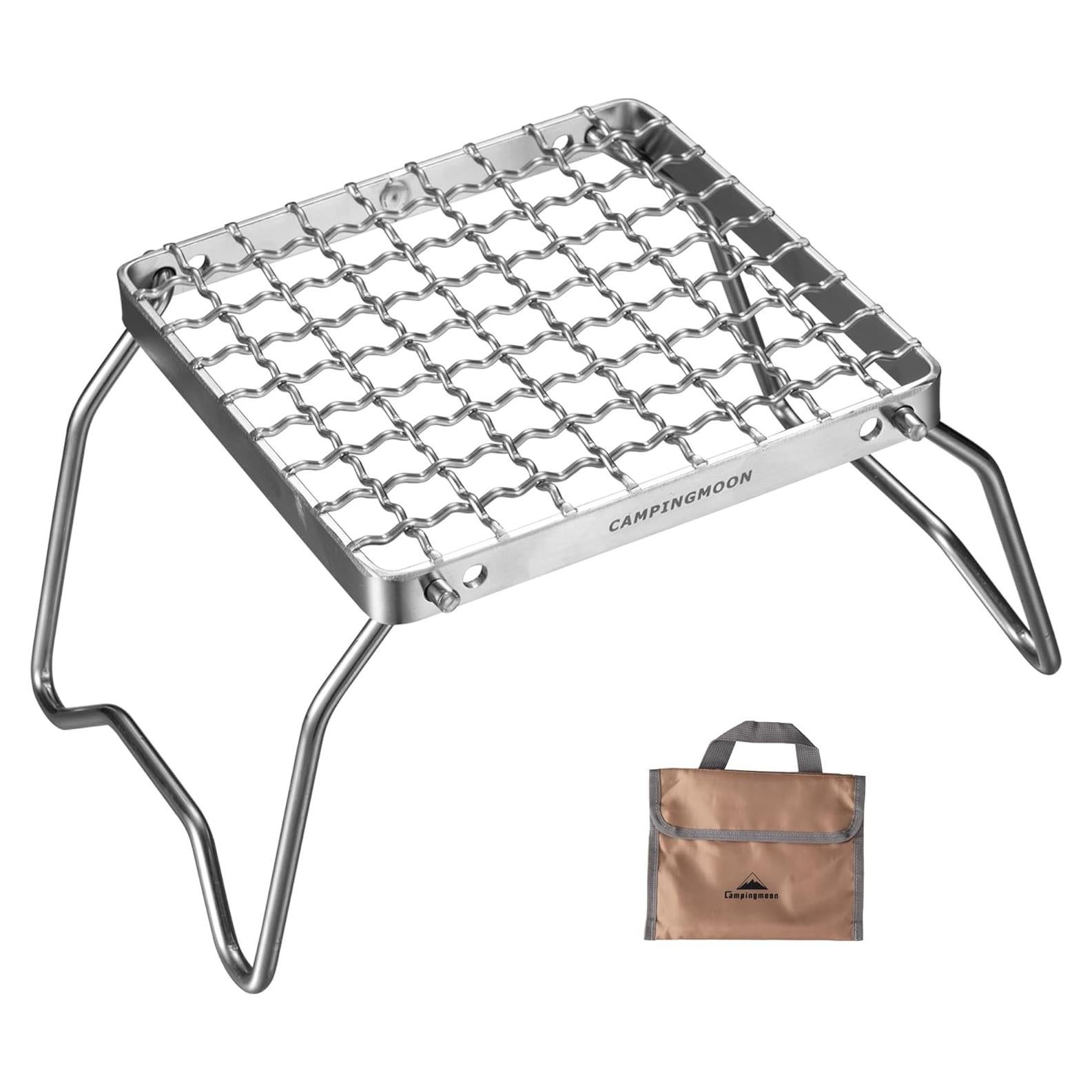 Parrilla de Camping Plegable Camping Moon VA-US-MS-1011 Acero Inoxidable