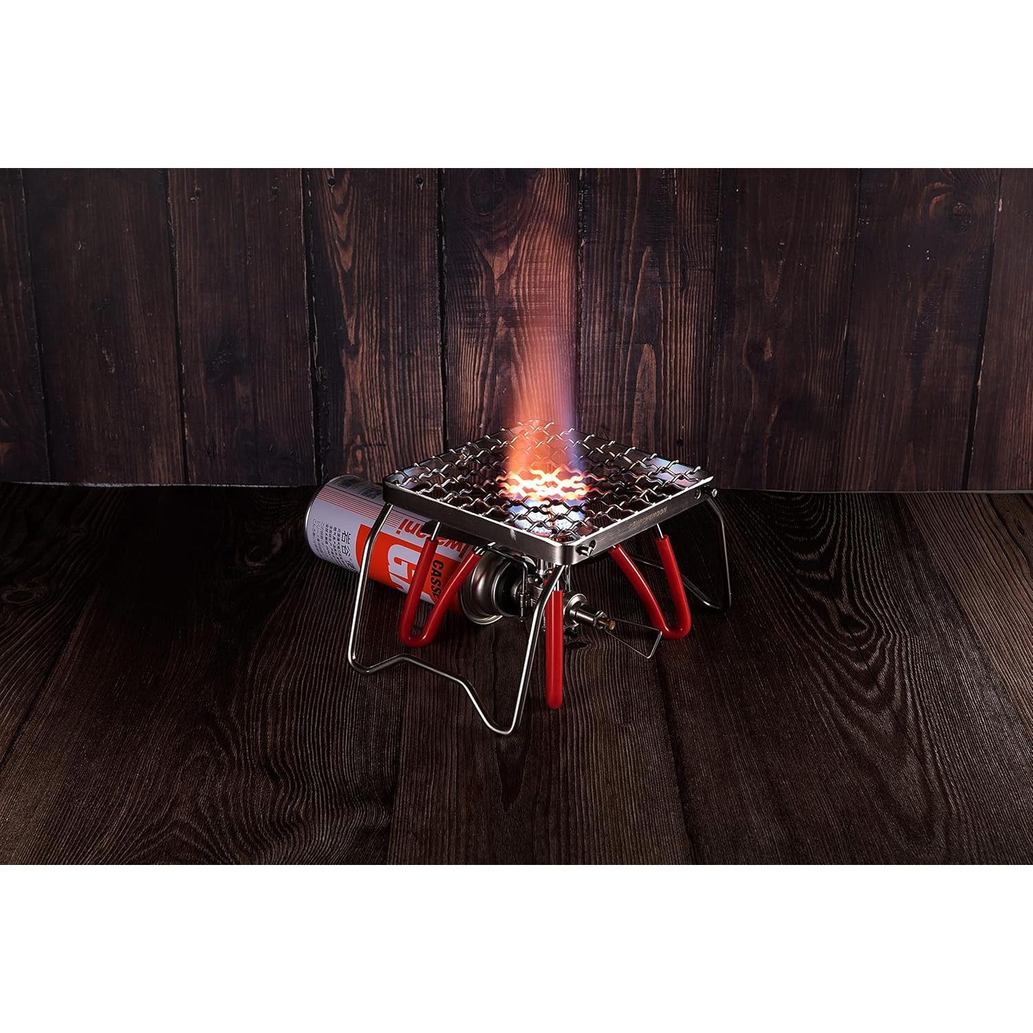 Parrilla de Camping Plegable Camping Moon VA-US-MS-1011 Acero Inoxidable