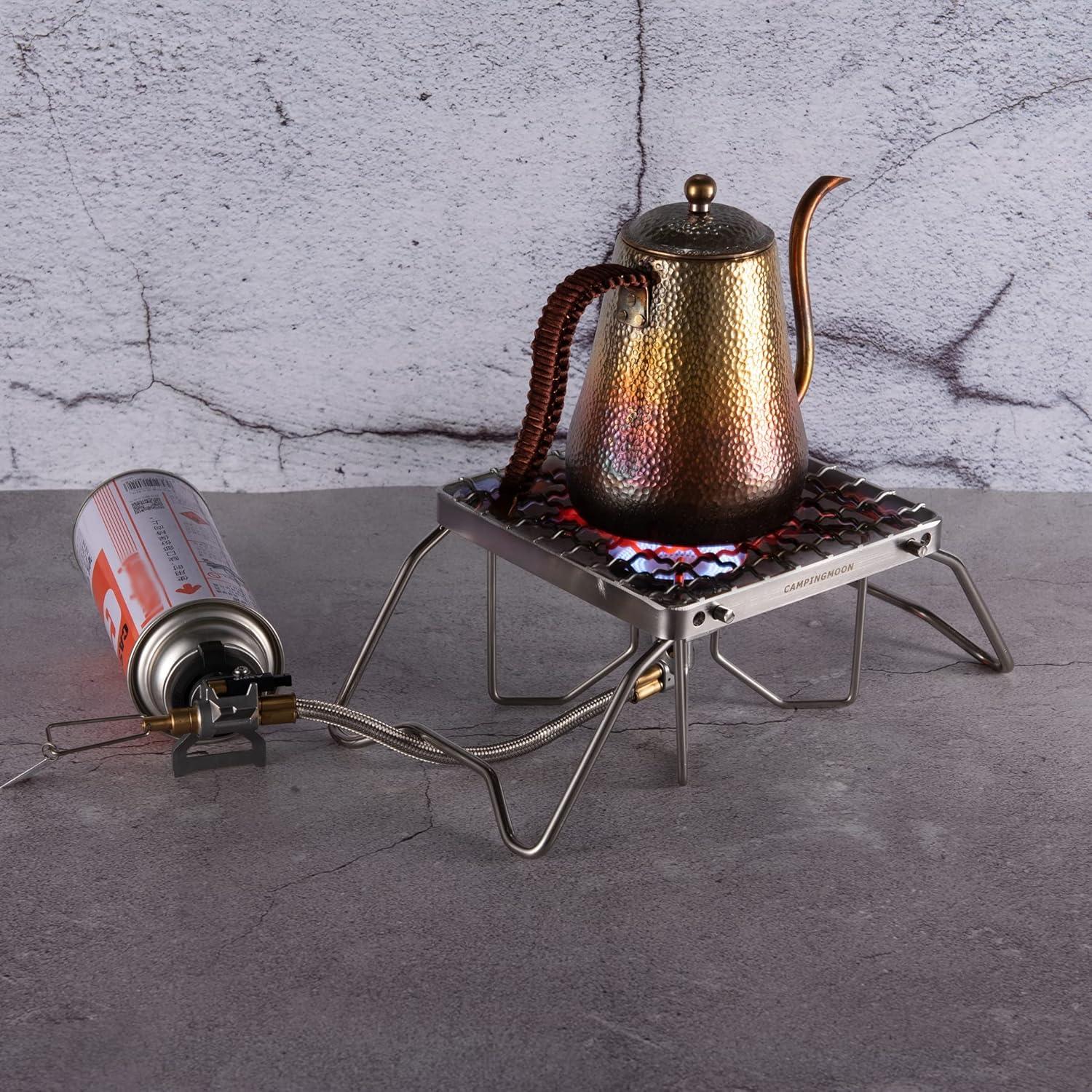 Parrilla de Camping Plegable Camping Moon VA-US-MS-1011 Acero Inoxidable