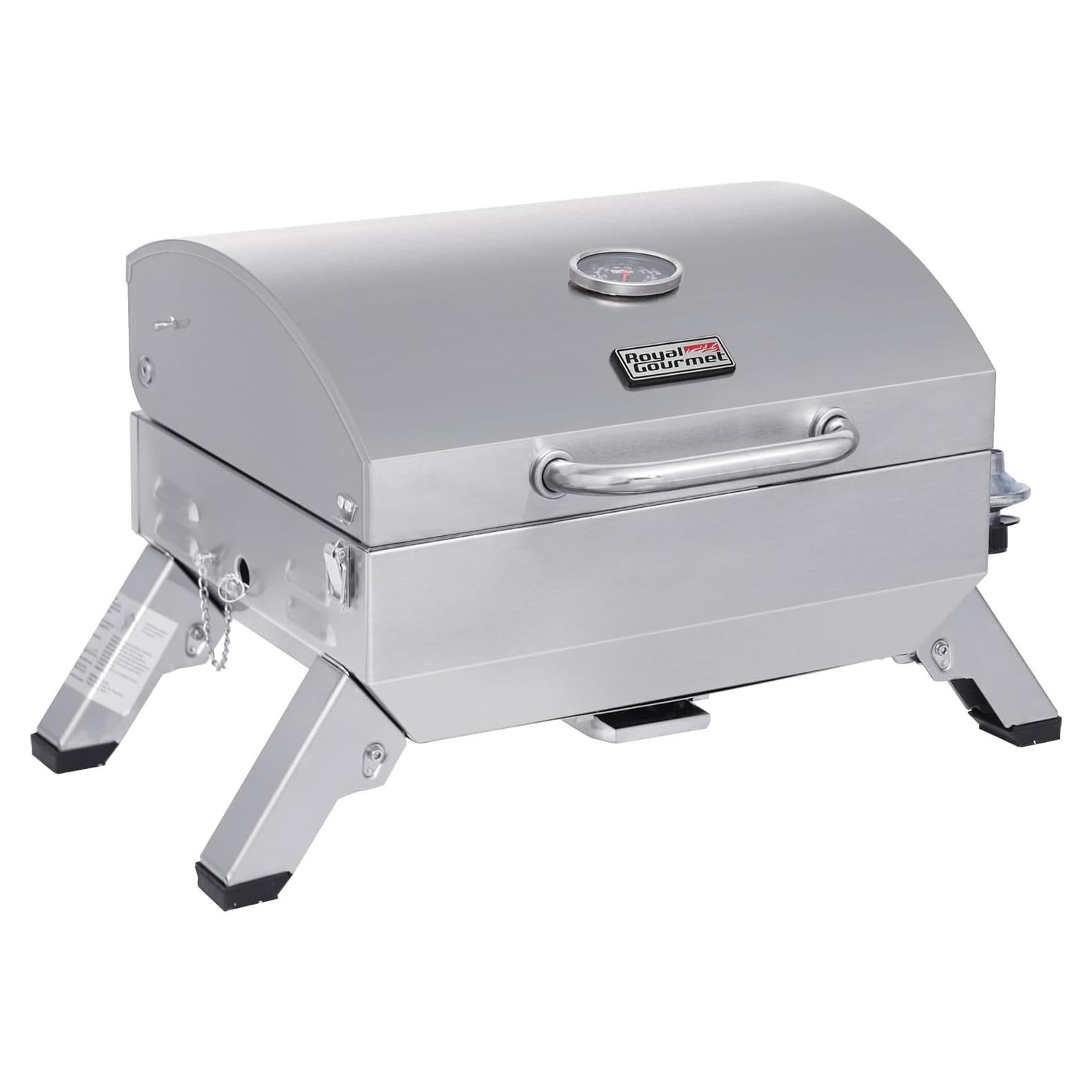 Parrilla Portátil de Gas Royal Gourmet GT1001, Acero Inoxidable