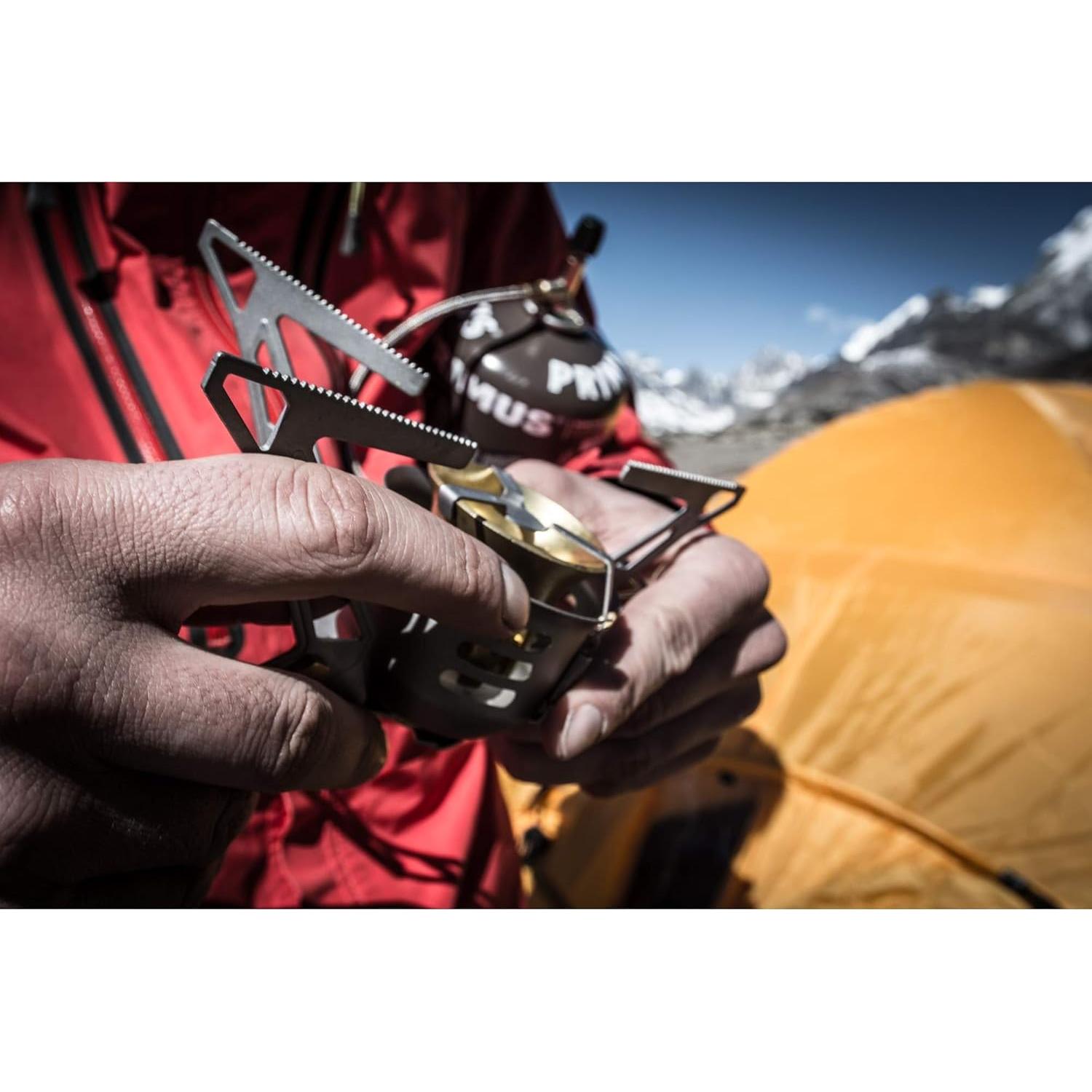 Cocina portátil Primus OmniFuel II Gris 3000W 14.2x8.8x6.6cm