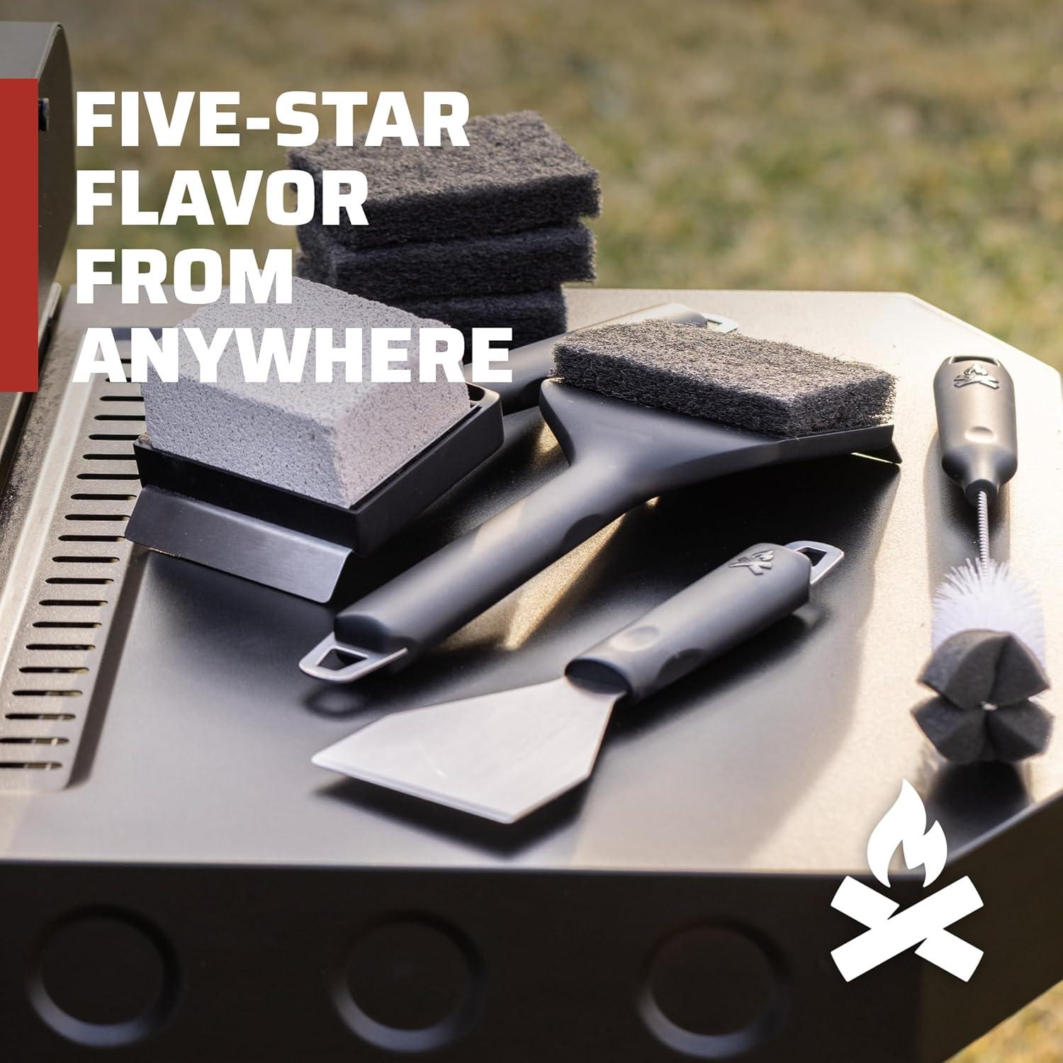 Kit de Limpieza para Plancha Camp Chef - 7 Piezas Accesorios