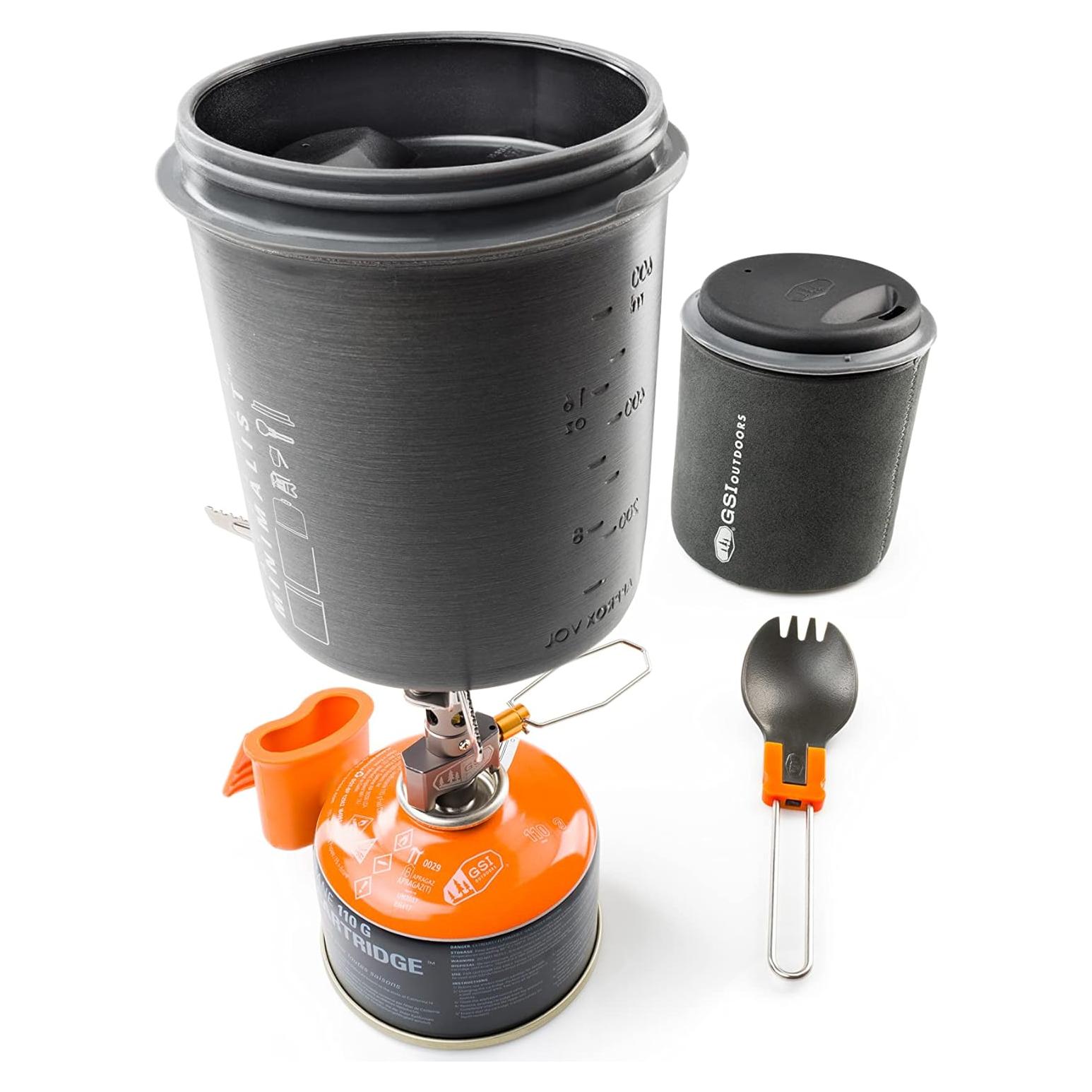 Kit de Cocina Ultraligero GSI Outdoors Halulite Minimalist 249g